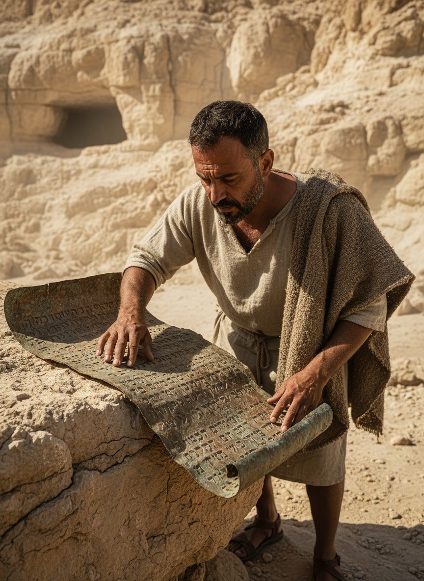 The Copper Scroll Named a Treasure. No One Can Find It.