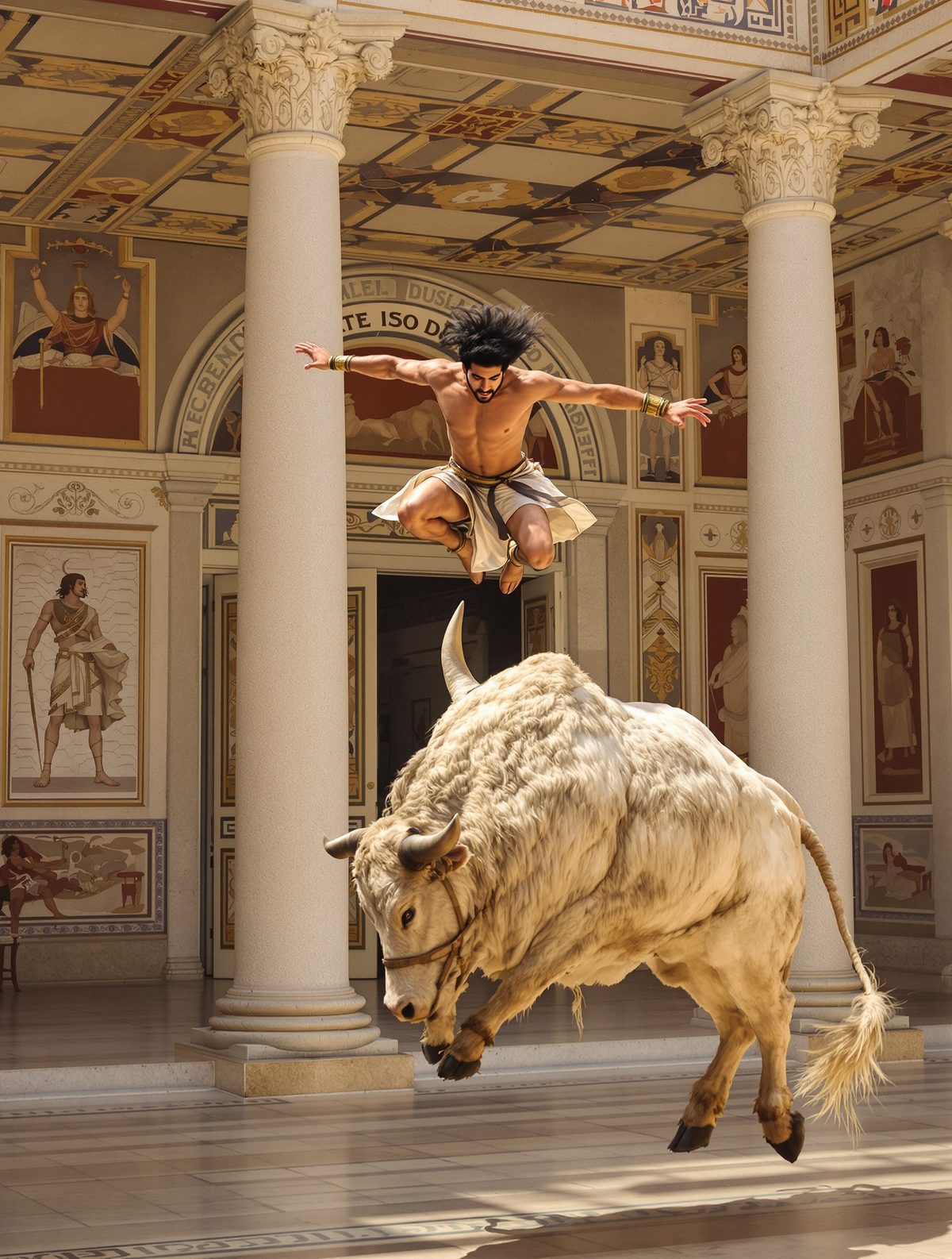 The Minoan Bull-Leaper Who Vanished Mid-Performance