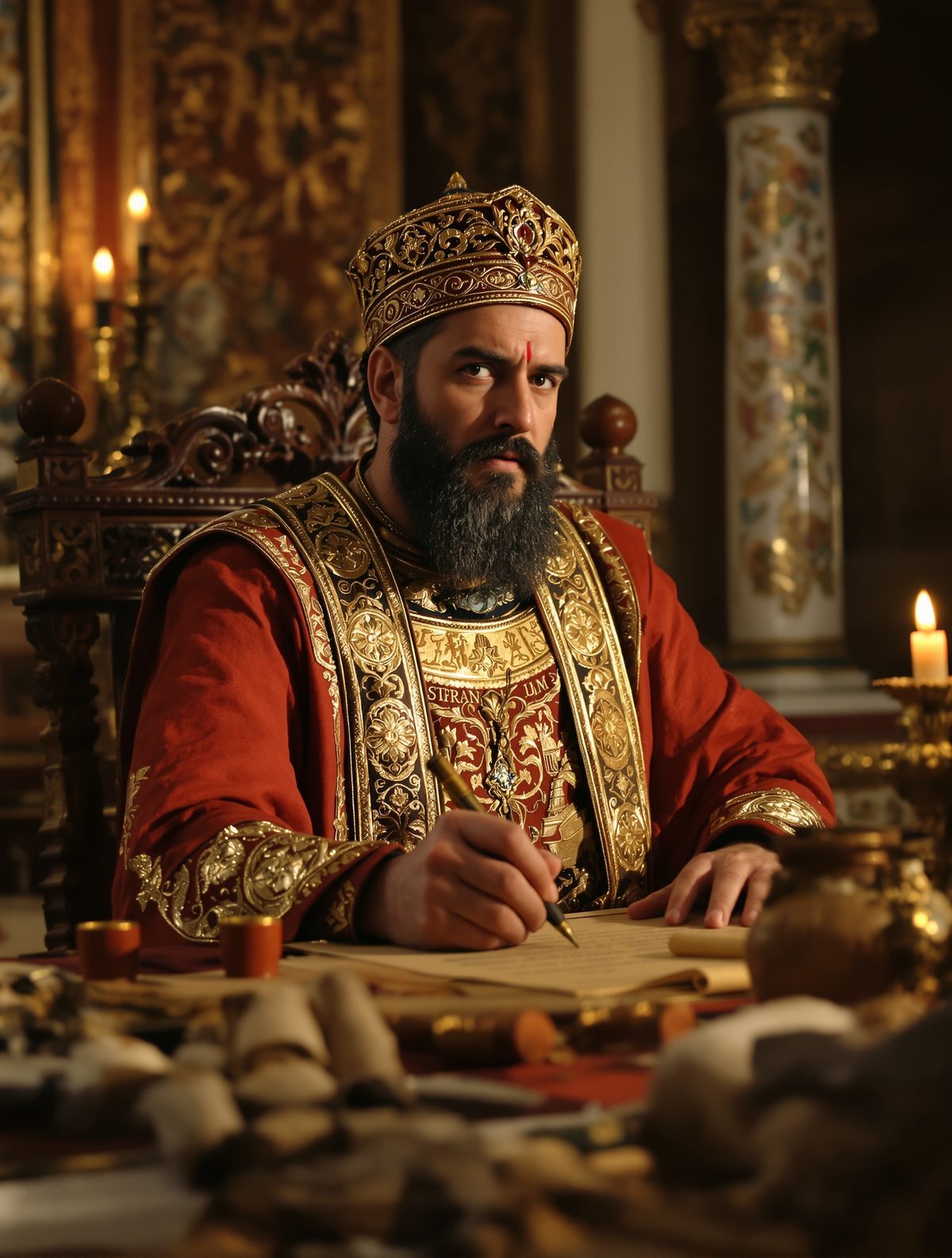 The Persian Scribe Who Rewrote History to Hide Royal Murder