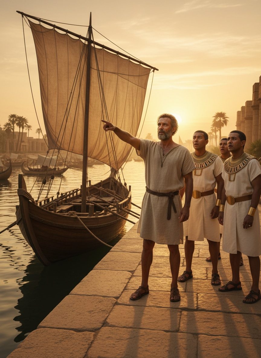 The Phoenician Fleet Vanished Into Africa. It Came Back.