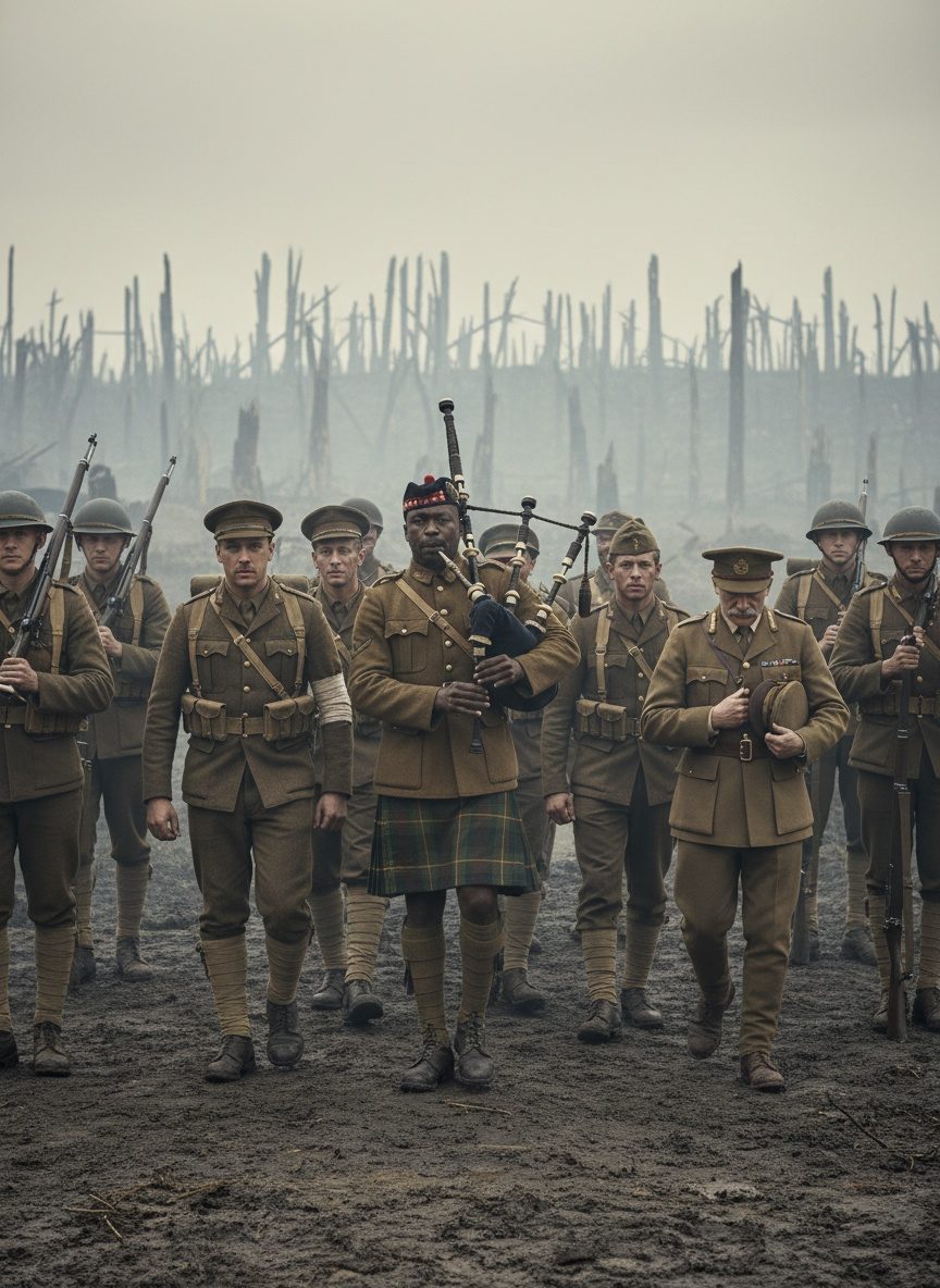 The Piper Who Played the Springboks Out of Delville Wood