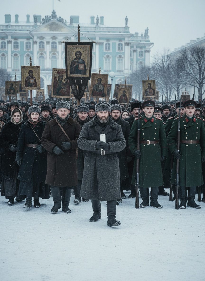 They Blockaded the Street. The Tsar's Troops Still Came.