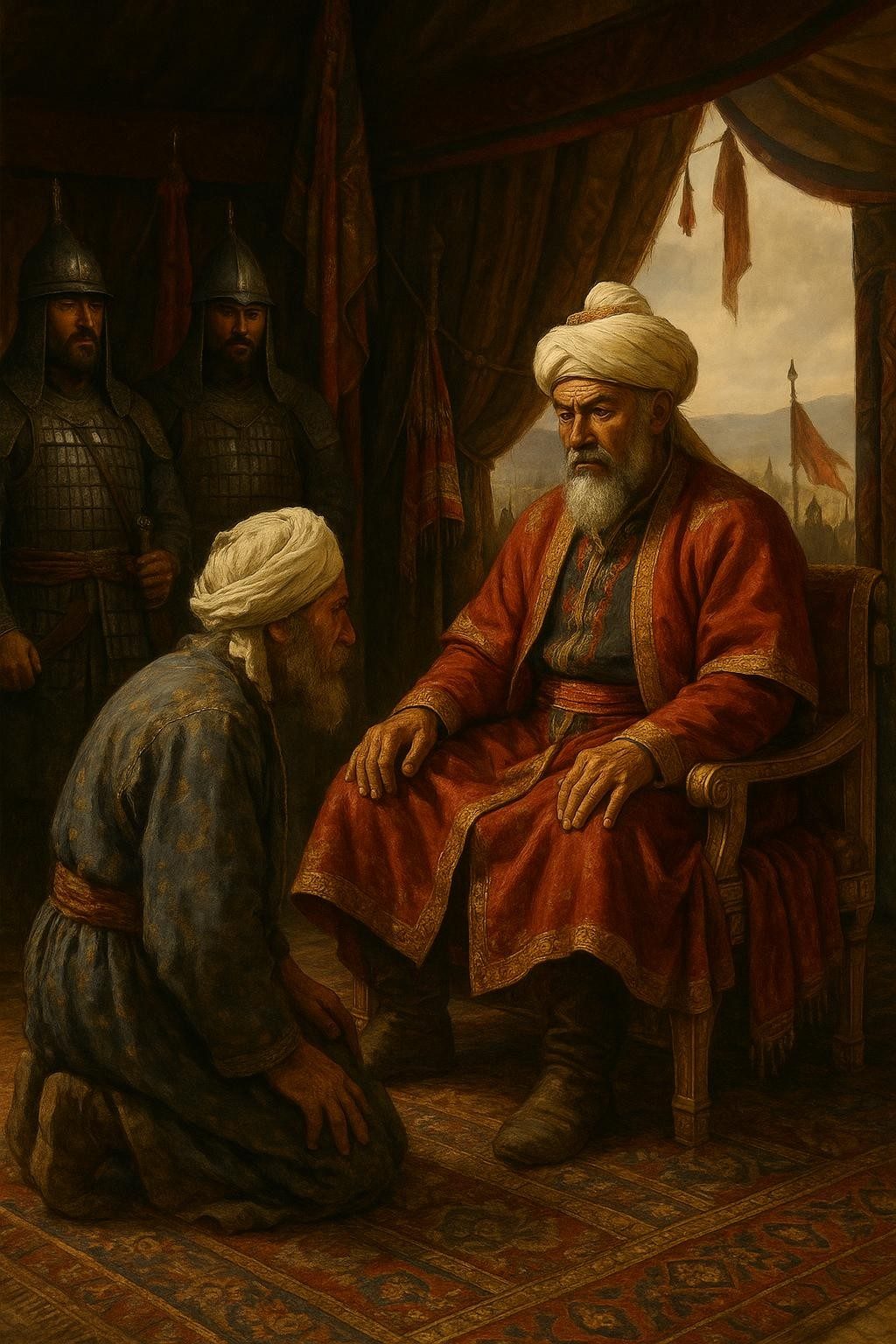Timur's Greatest Enemy Knelt. He Raised Him Up.