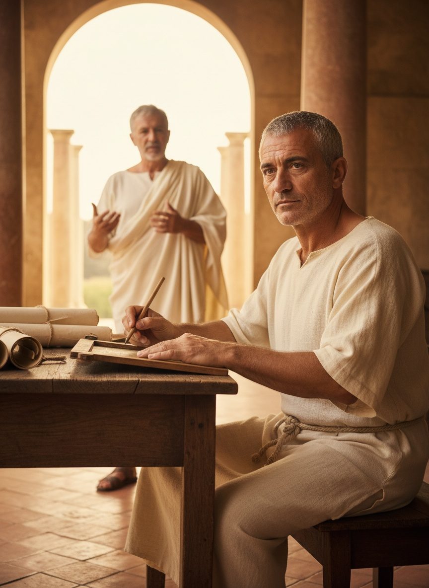 Tiro Invented Shorthand. Then He Freed a Slave With It.