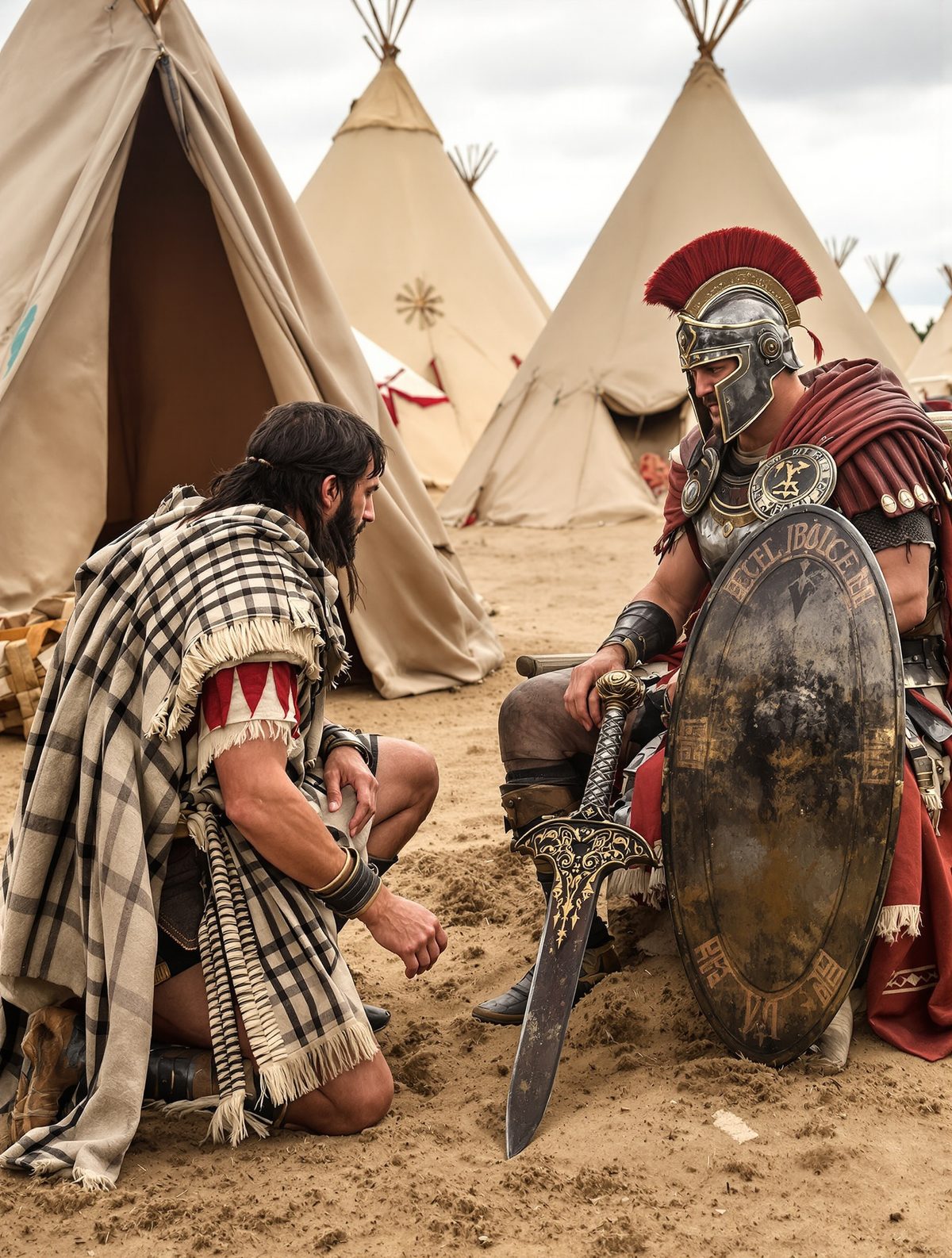Vercingetorix Threw Down His Sword. Caesar Wept.