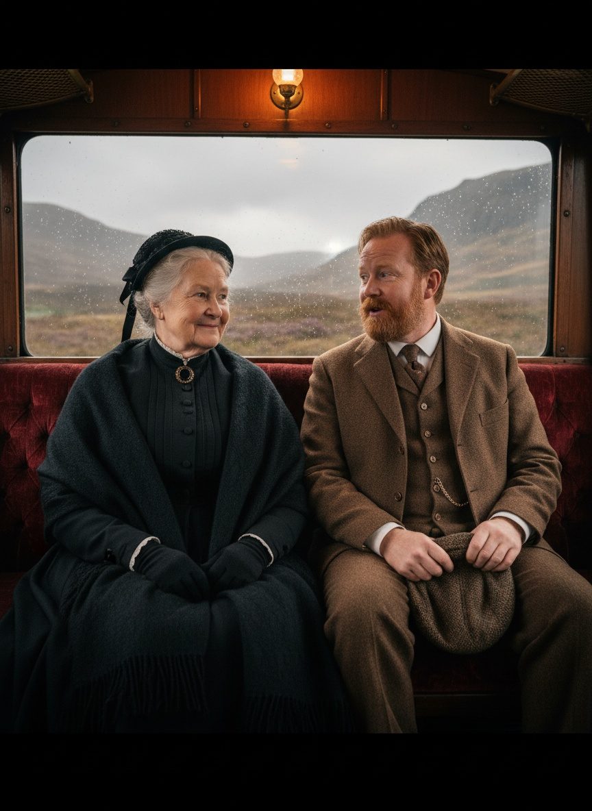 Victoria Sat Beside a Stranger. He Never Knew Her Name.