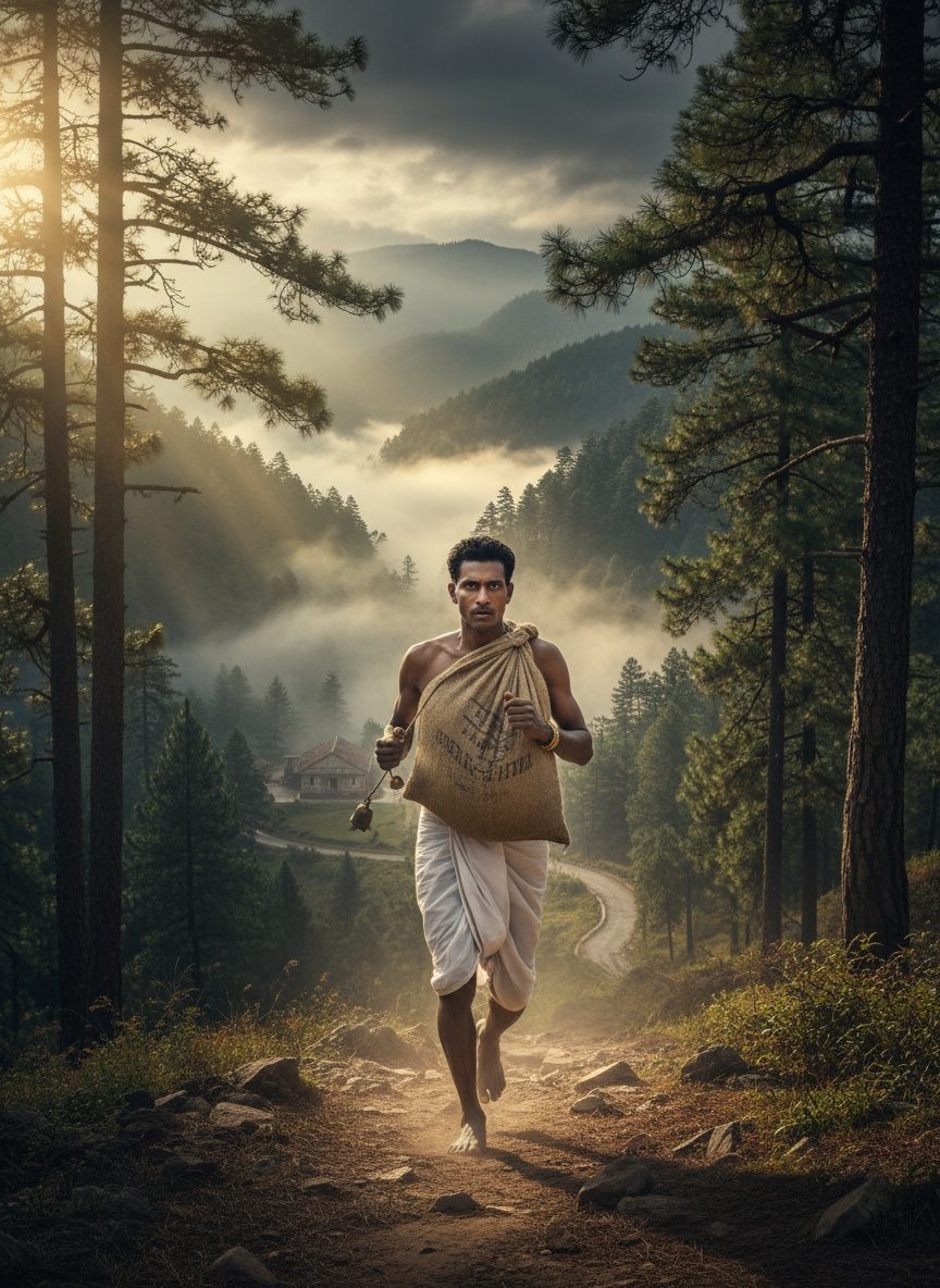When a Postman Walked 22 Miles a Day to Reach the Himalayas