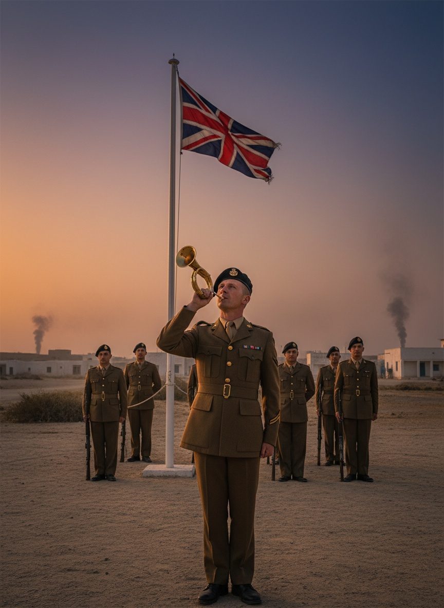 When Aden's Last Bugler Sounded Off Into the Dark, 1967