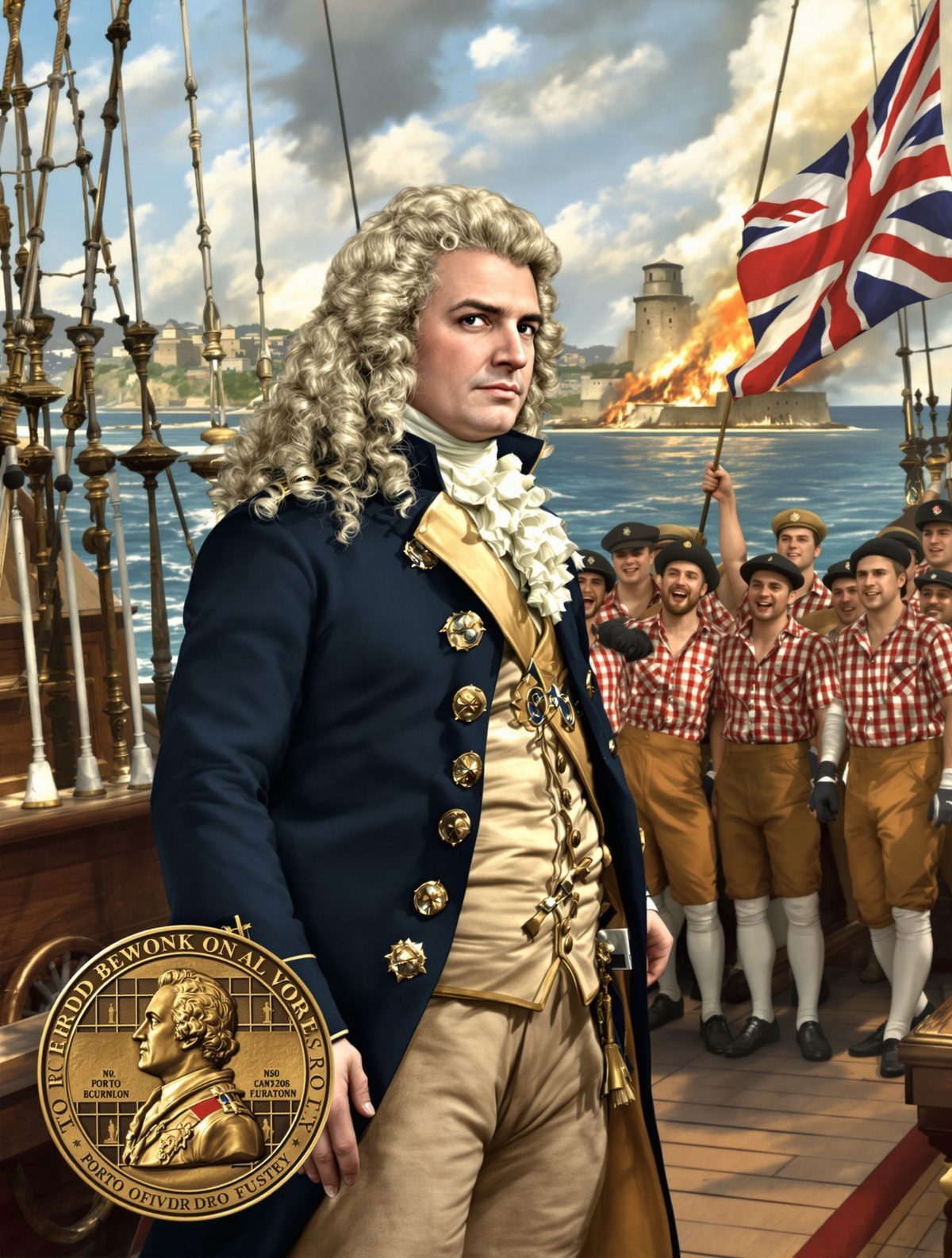 When Admiral Vernon's Medal Launched Britain's Navy Cult in 1739