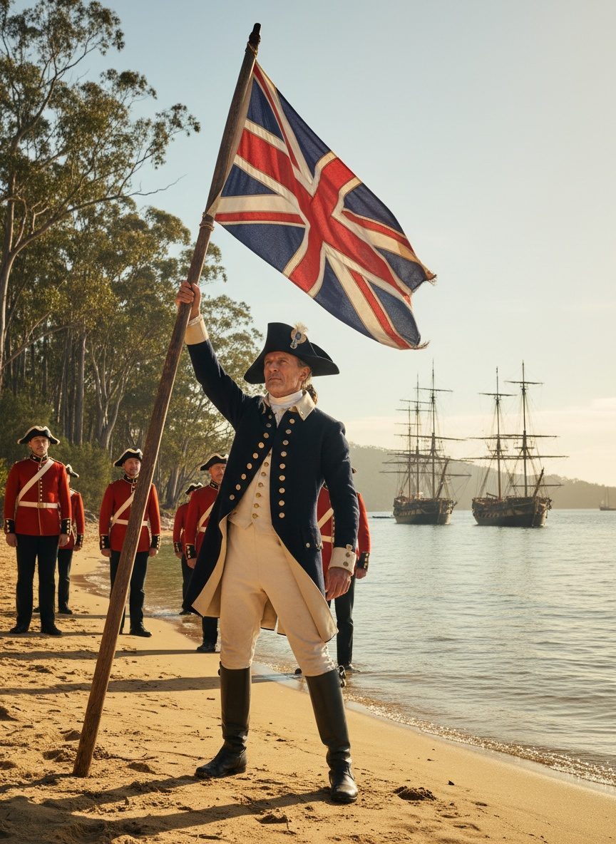 When Arthur Phillip Founded a Nation in a Single Day, 1788