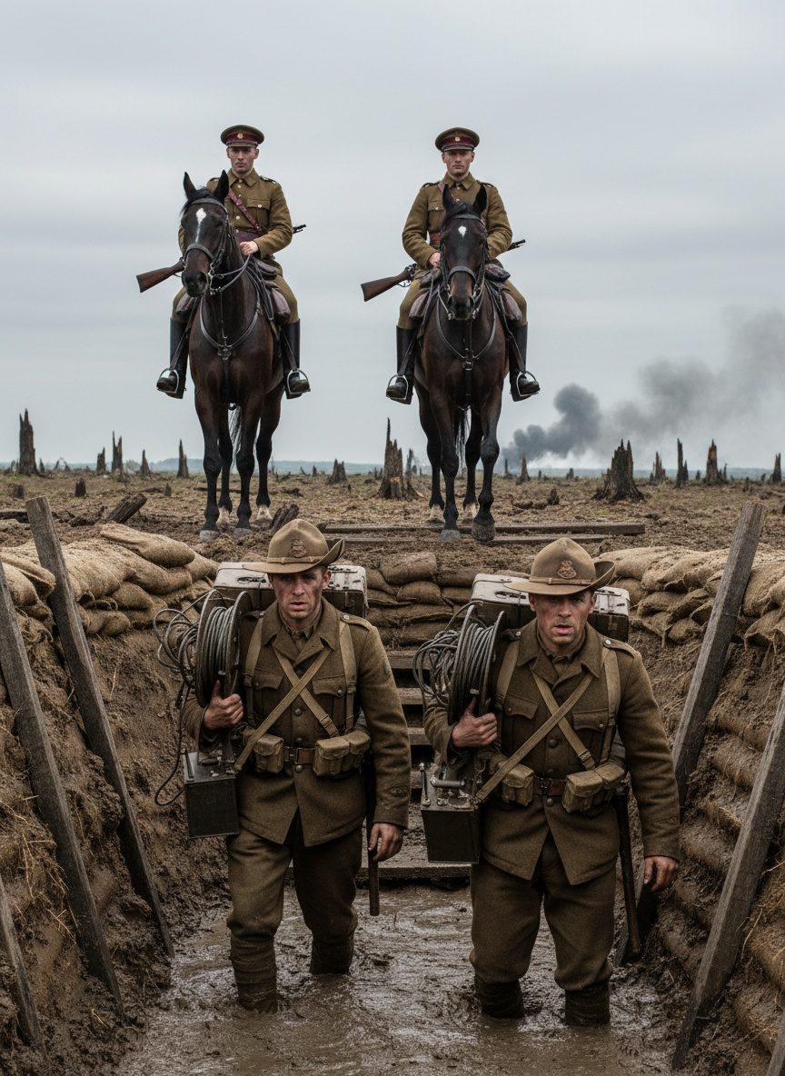 When Australian Signallers Crossed Paths With the Cavalry, 1917