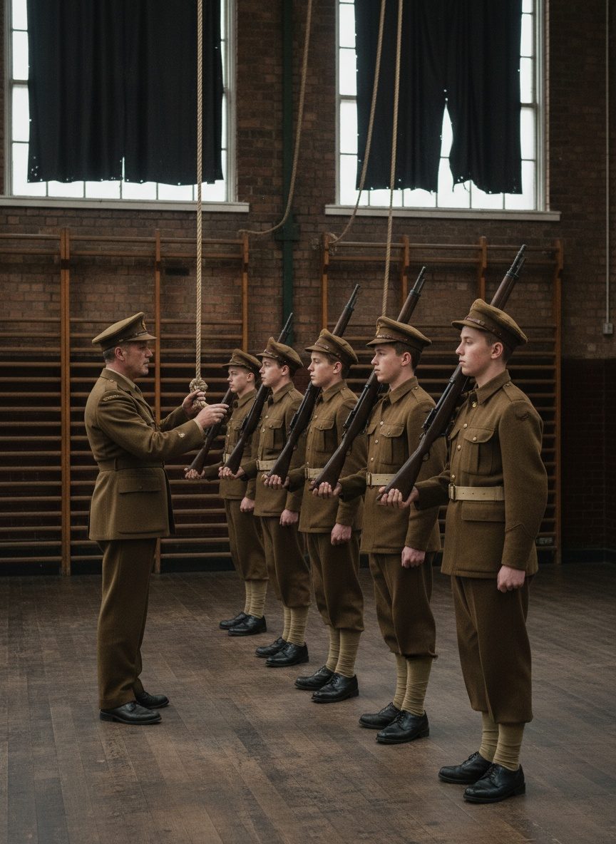 When Boy Cadets Drilled for War in London's East End, 1942