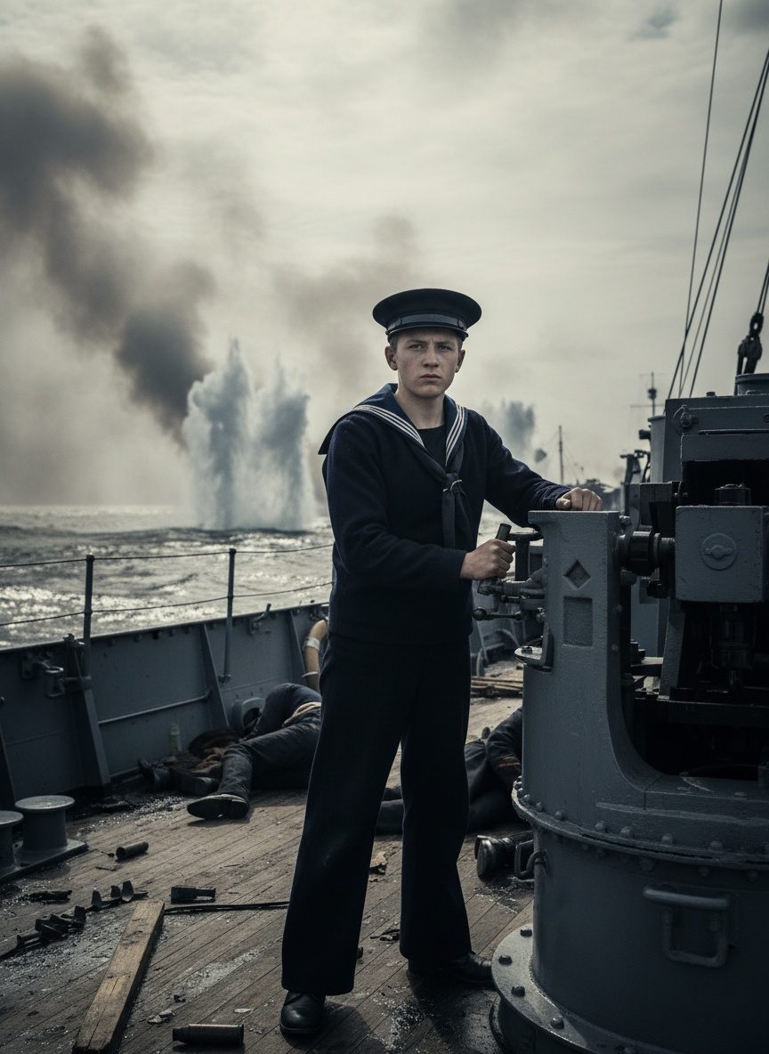 When Boy Cornett Cresswell Held the Signal Line at Jutland