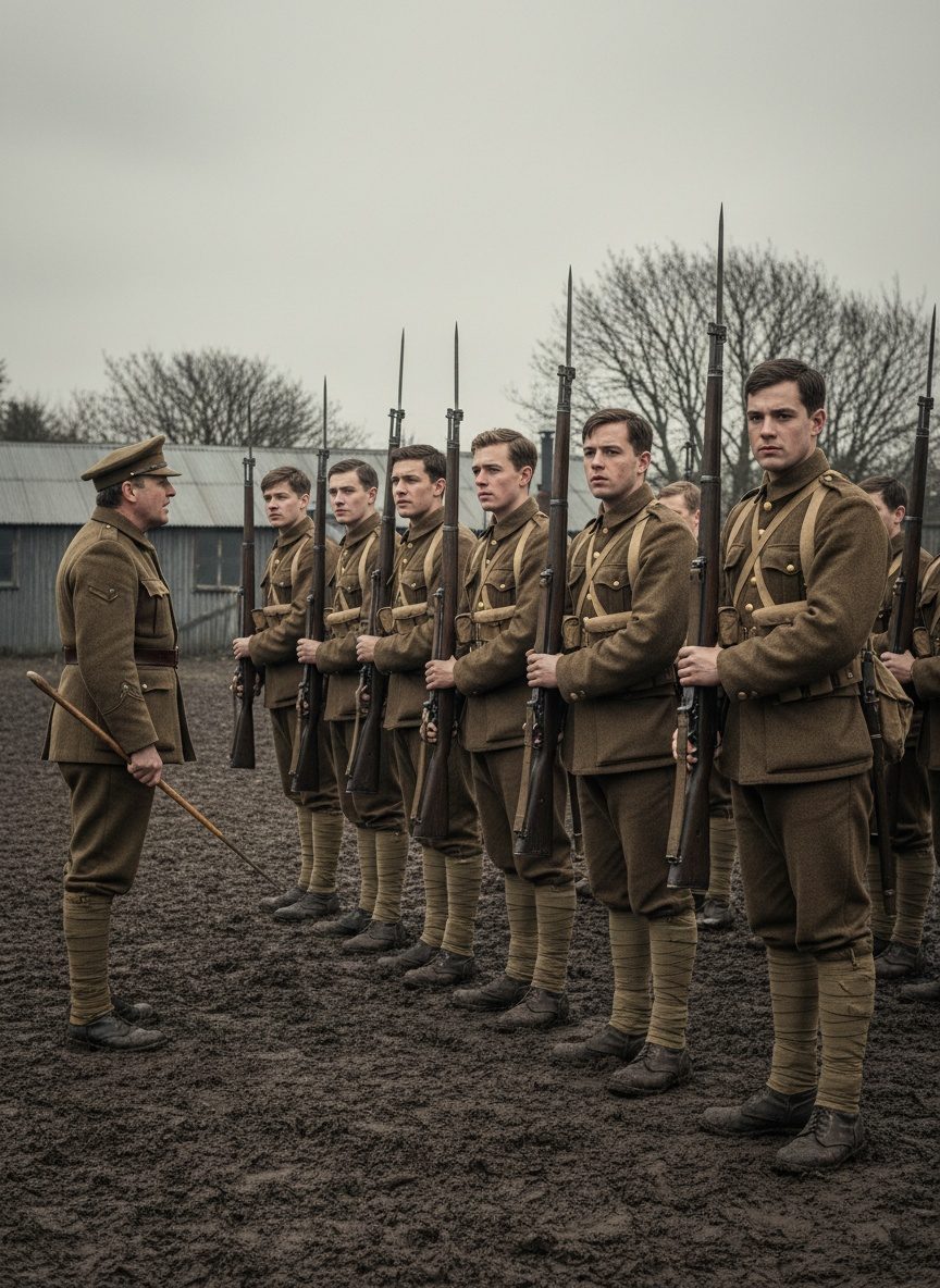 When Britain Drilled Its First Conscript Army for Empire, 1916