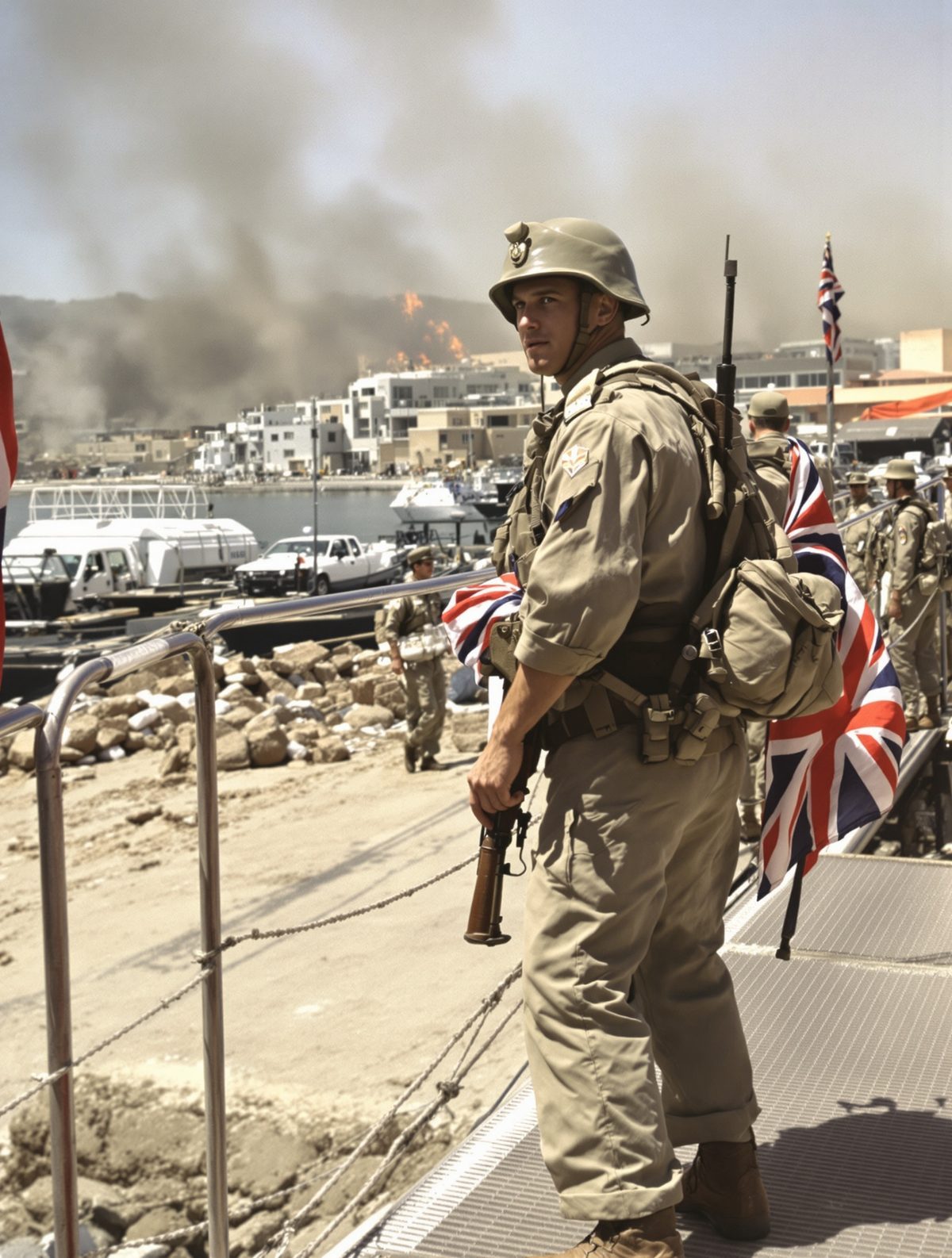When Britain's Last Soldiers Left Aden in a Blaze of Gunfire