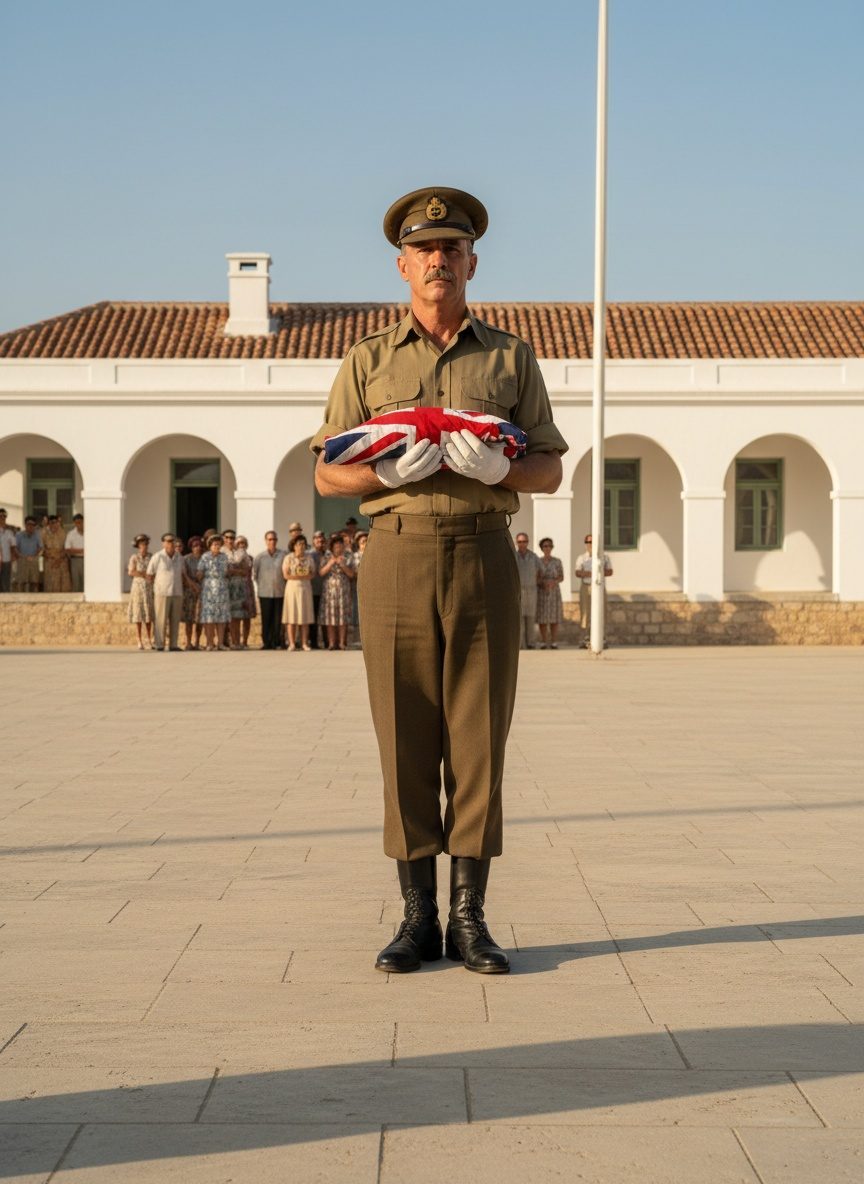 When Britain's Soldiers Handed Cyprus Back at Dawn, 1960