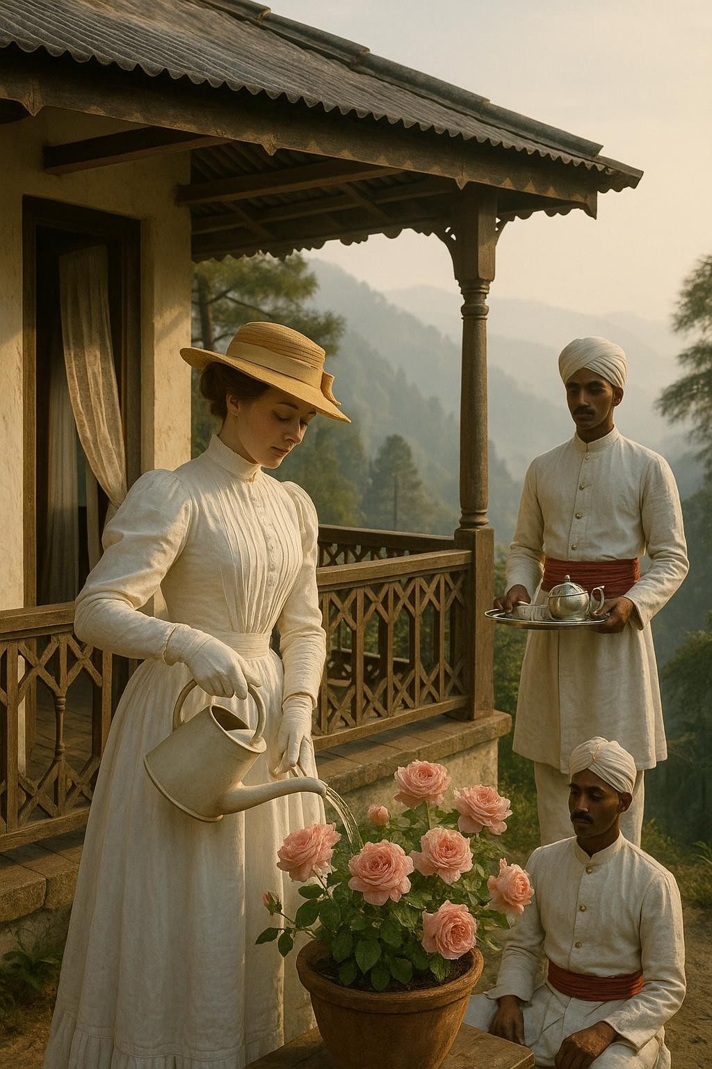 When British Wives Recreated England in the Indian Hills