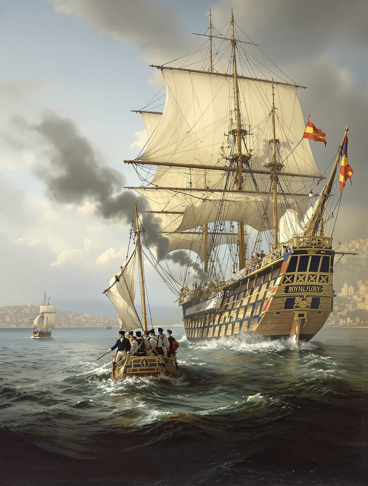 When Captain Cochrane's Tiny Sloop Captured a Spanish Frigate