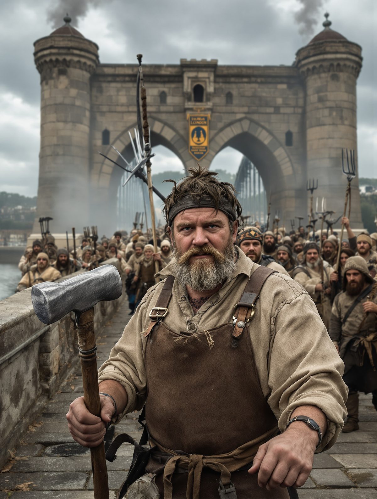 When Captain Jack Cade's Peasant Army Captured London Bridge in 1450