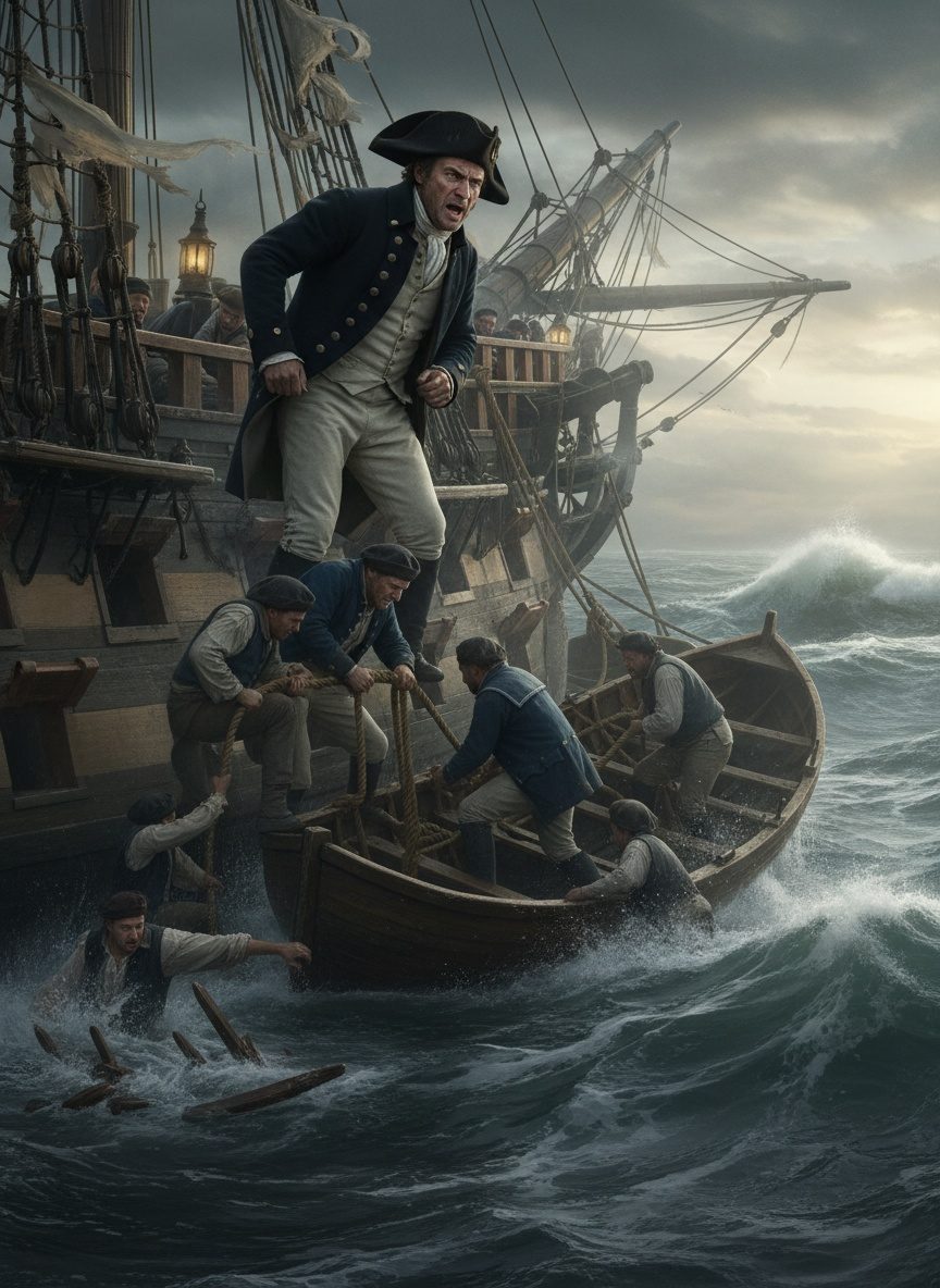 When Captain Pellew Freed French Prisoners From the Sea