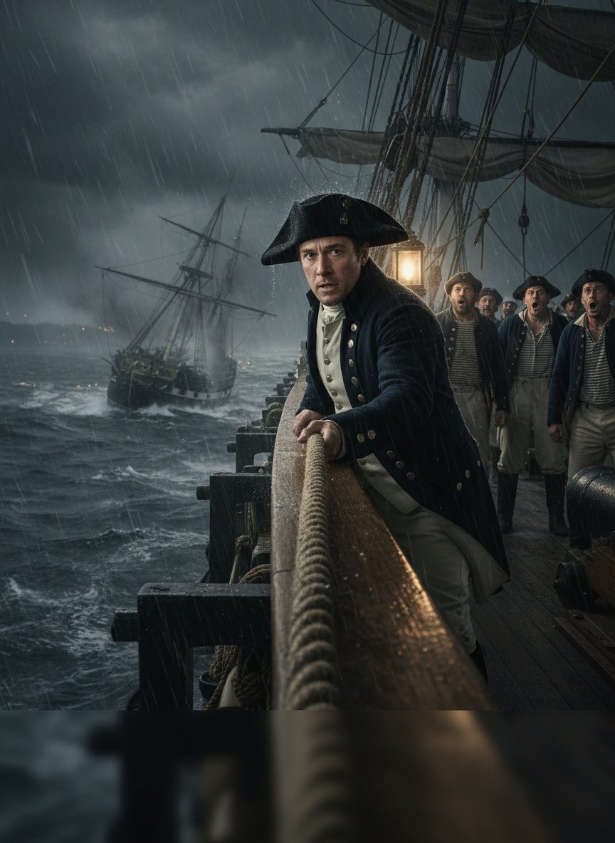 When Captain Pellew Refused to Let a French Captain Drown, 1797