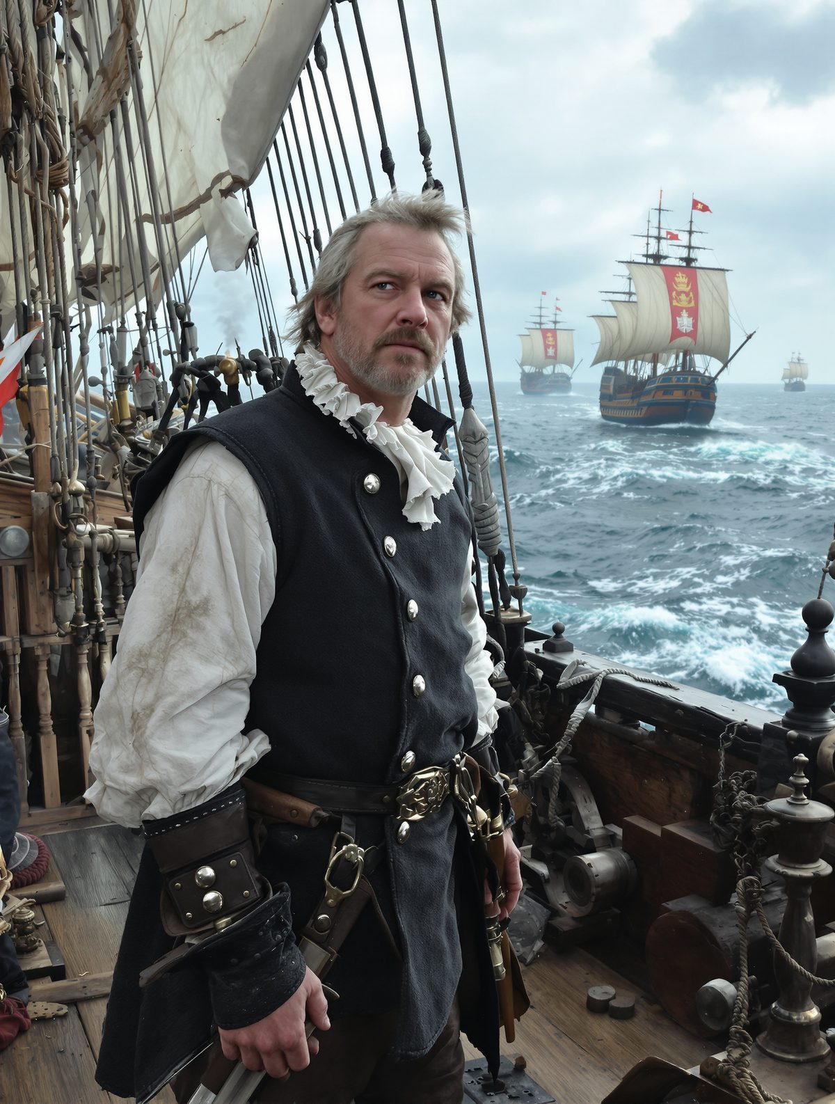 When Captain Richard Grenville's Revenge Fought 53 Spanish Ships Alone