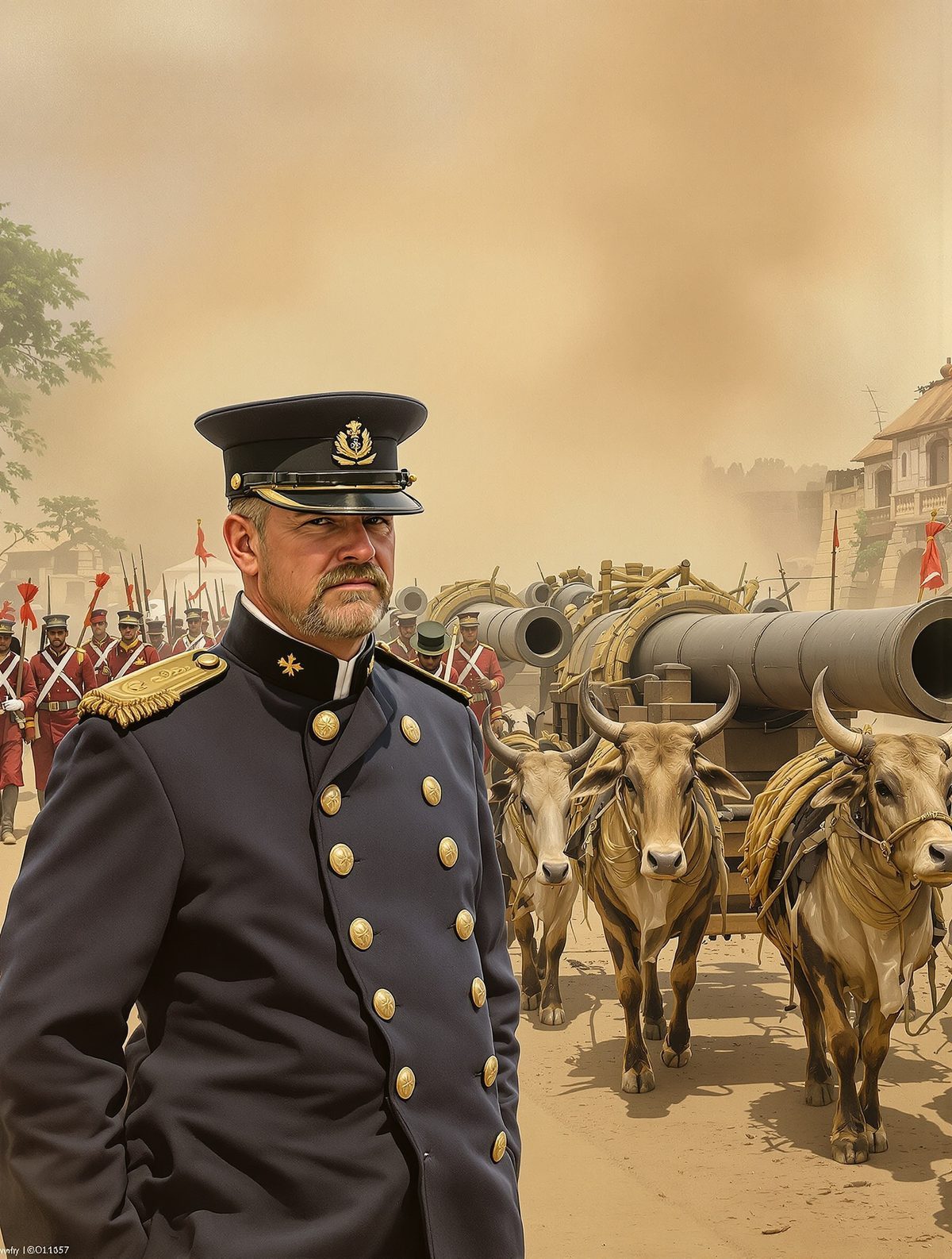 When Captain William Peel's Naval Brigade Dragged Their Ship Guns to Delhi