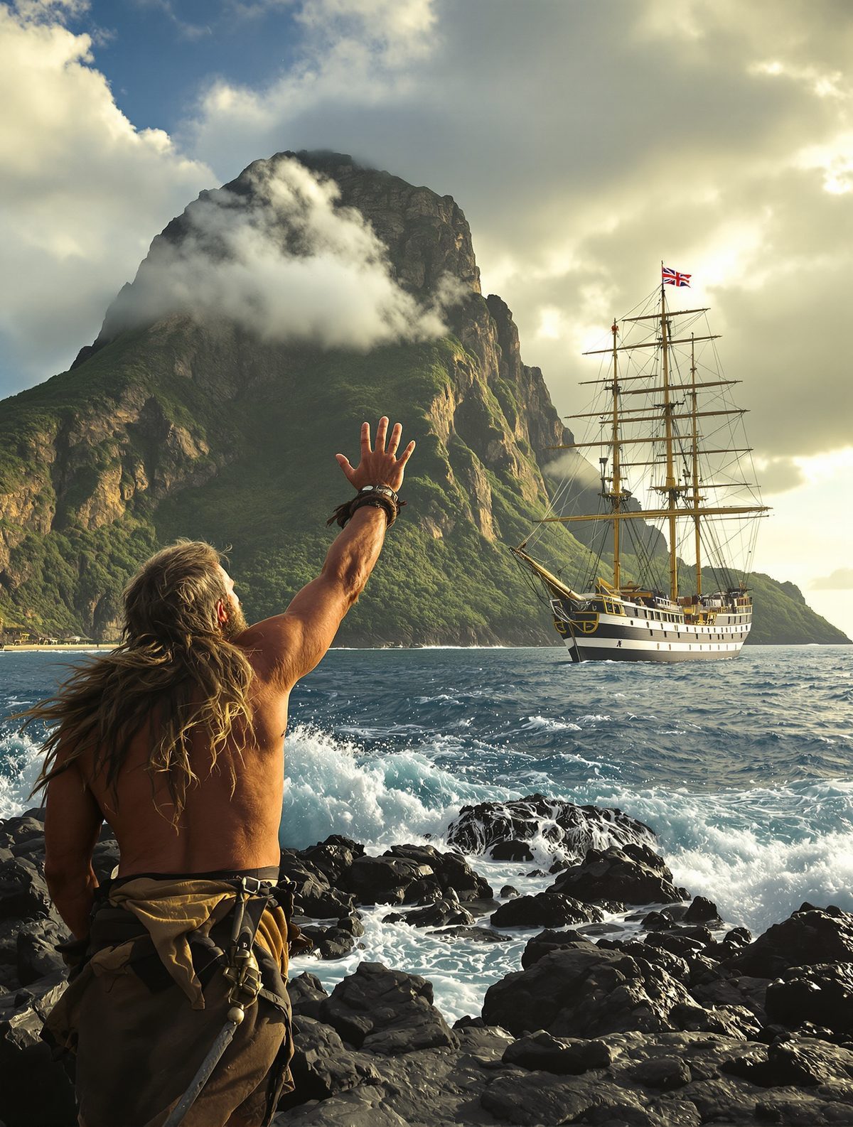 When Captain Woodes Rogers Rescued Robinson Crusoe from His Island