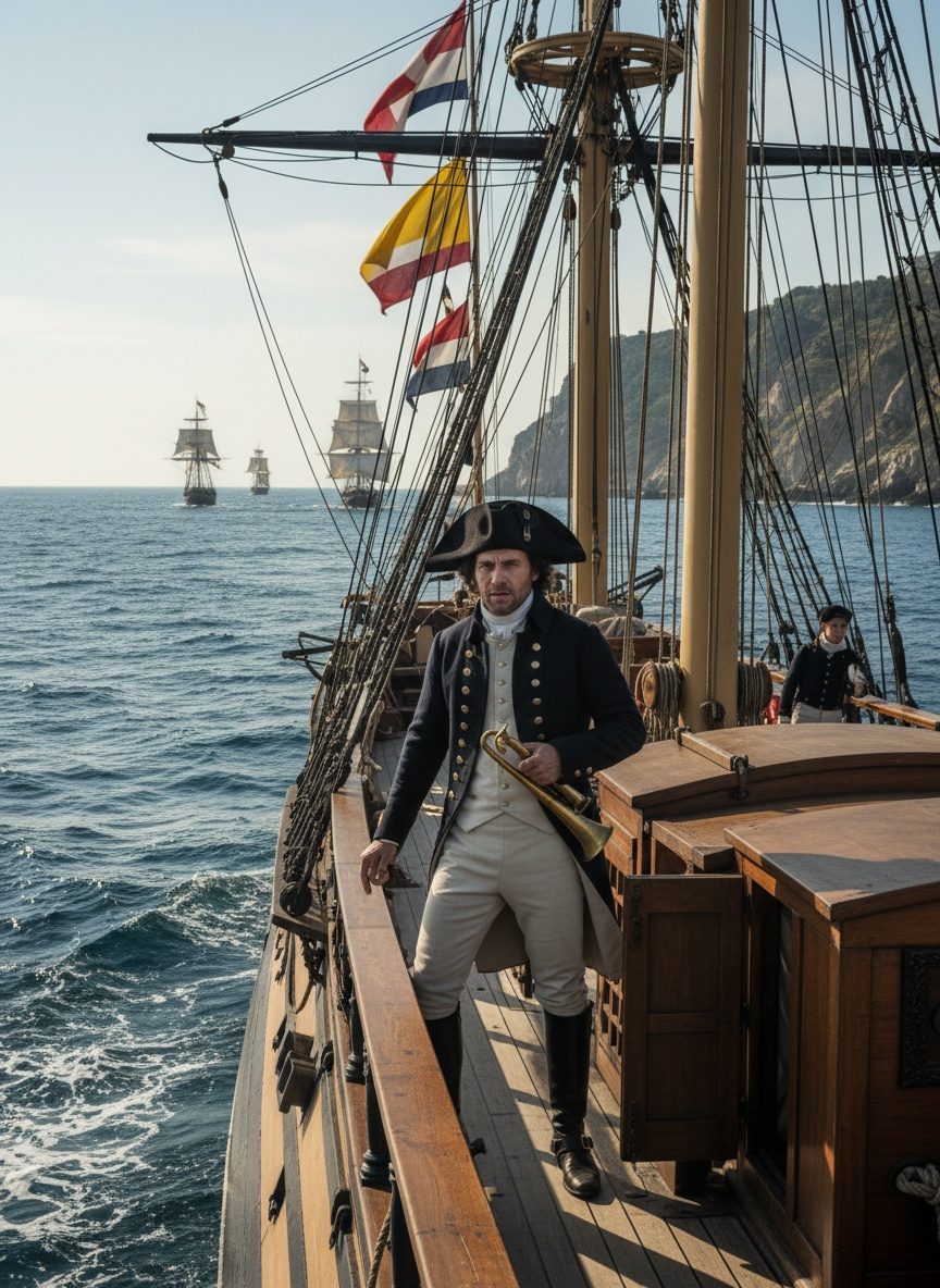 When Cochrane's Three Ships Bluffed an Entire French Fleet, 1808