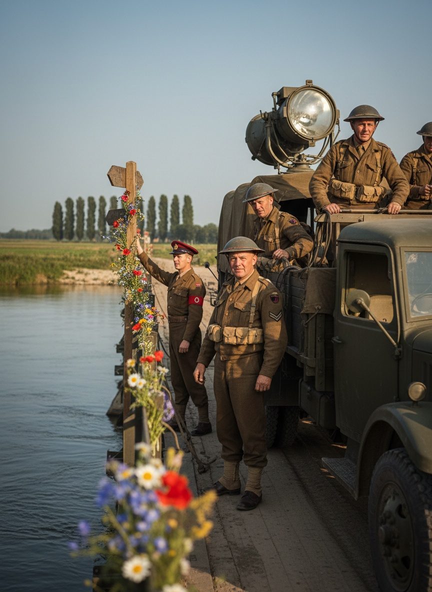 When Colour Film Caught the Eighth Army at the River Po, 1945