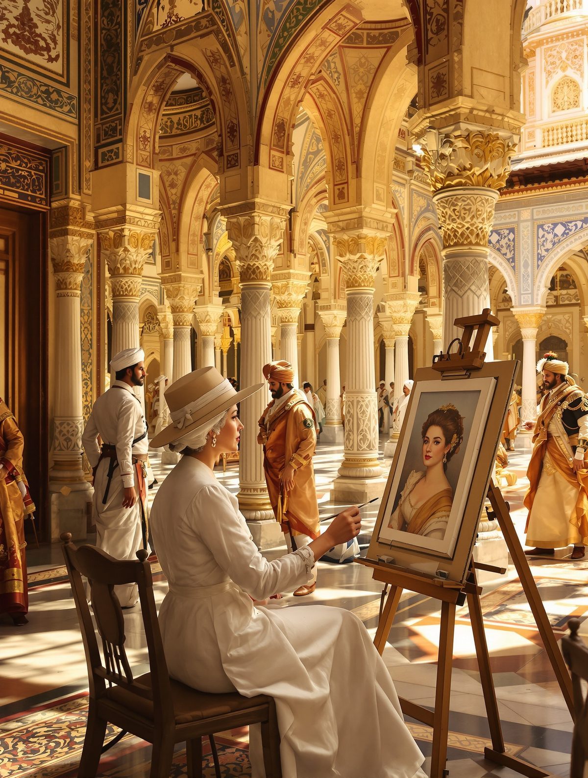 When Emily Eden Painted India's Last Mughal Court in 1838