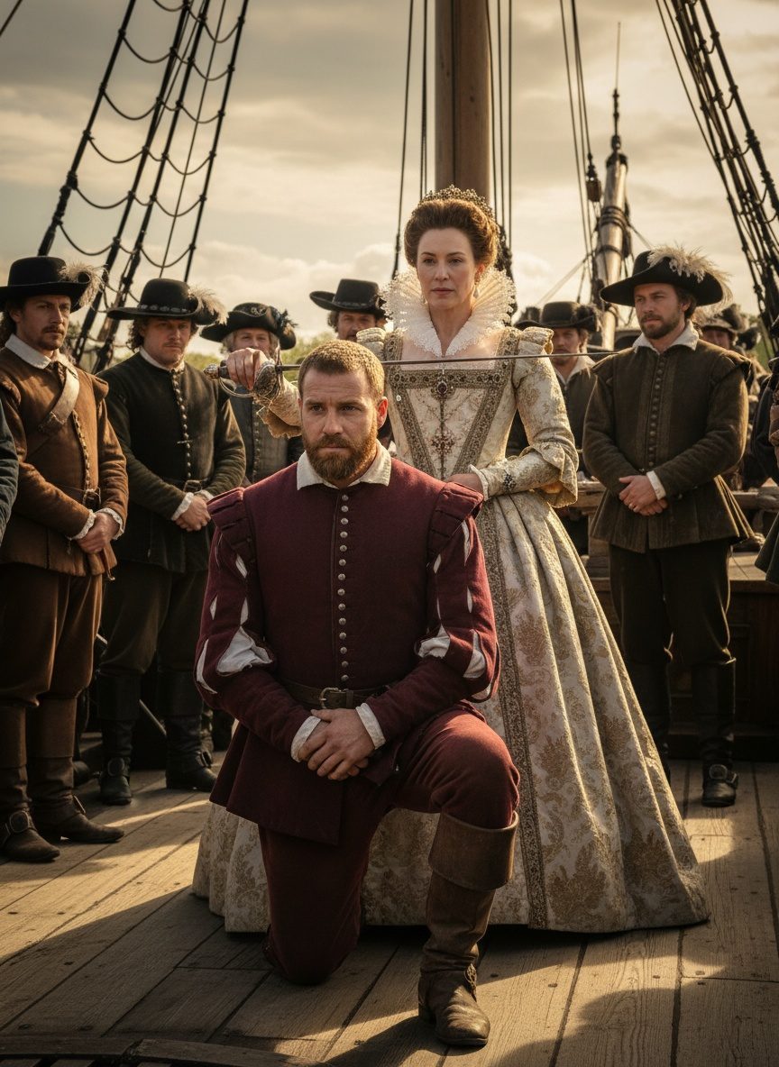 When Francis Drake Knelt Before a Queen and Defied a King, 1581