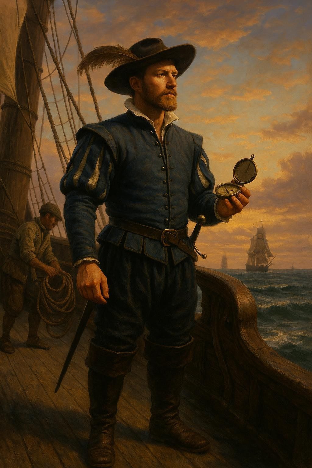When Francis Drake Sailed Into the Unknown for England, 1577