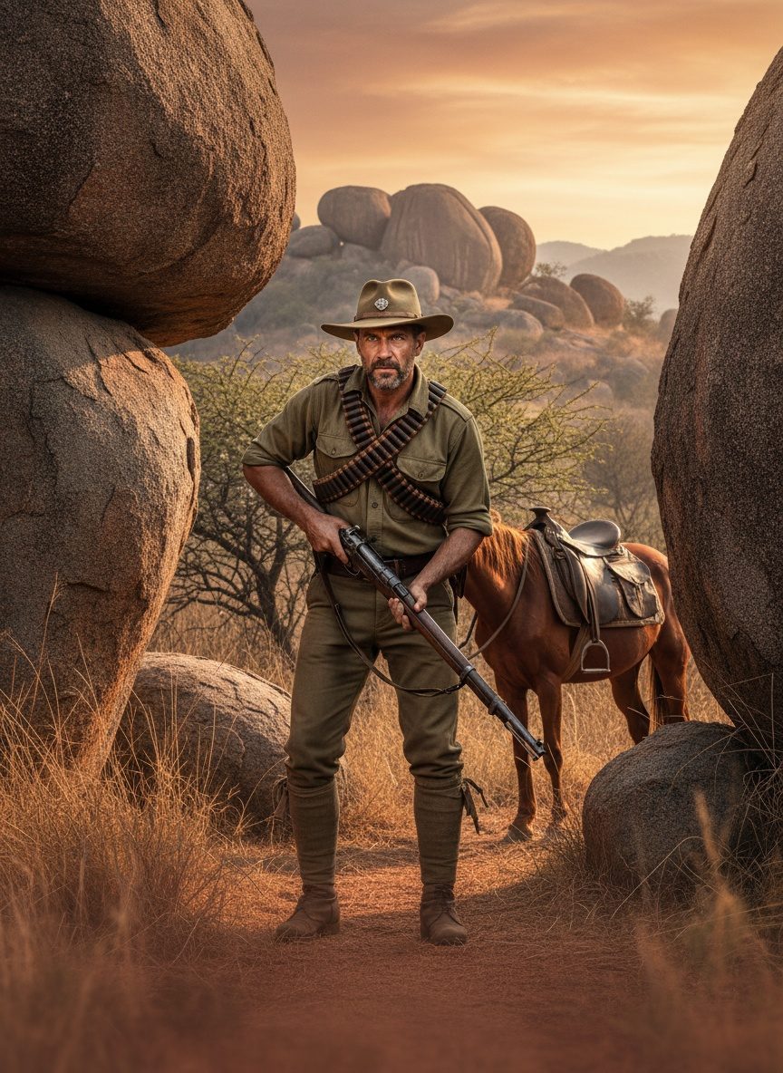 When Frederick Burnham Rode Into the Ndebele Trap Alone, 1896