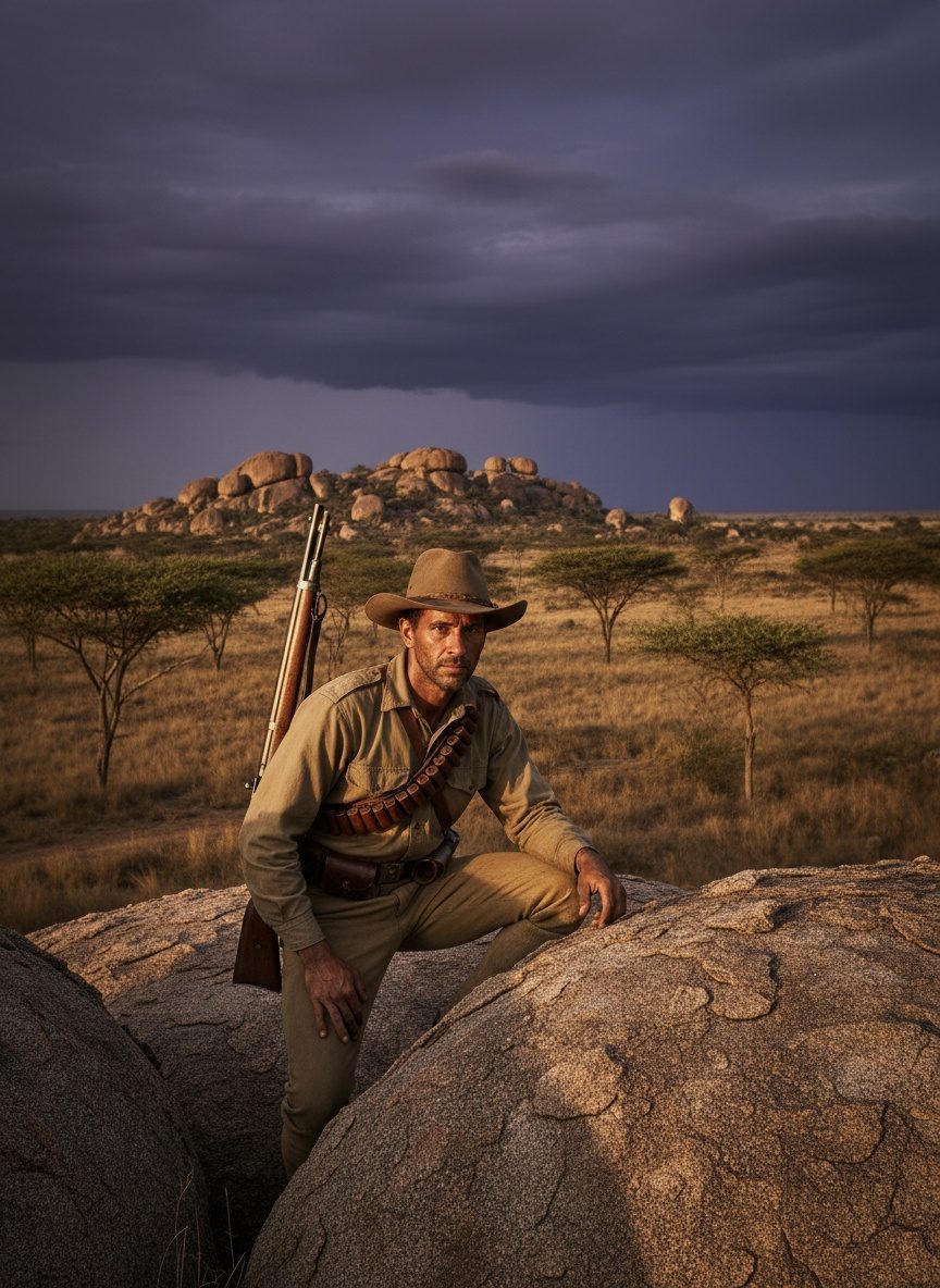 When Frederick Burnham Scouted Alone Behind Matabele Lines in 1896
