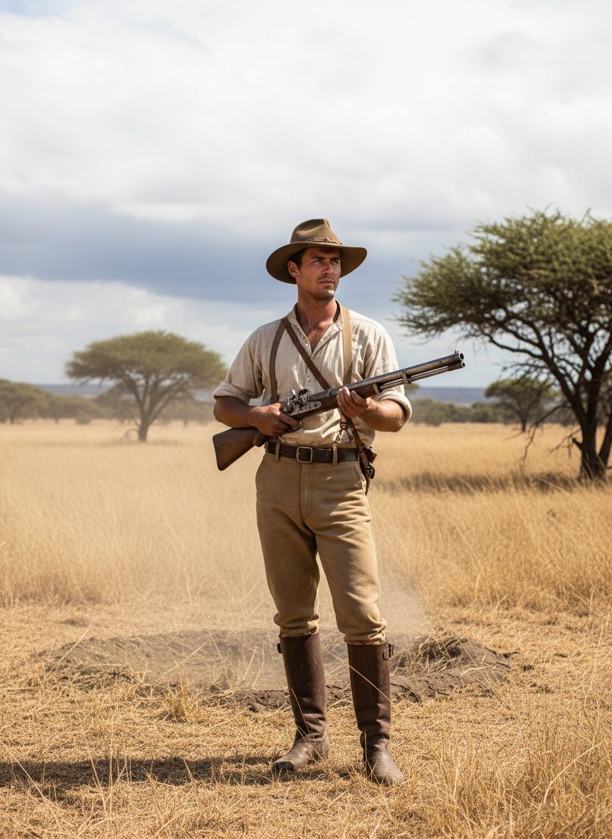 When Frederick Selous Tracked Lion Alone in Matabeleland, 1877