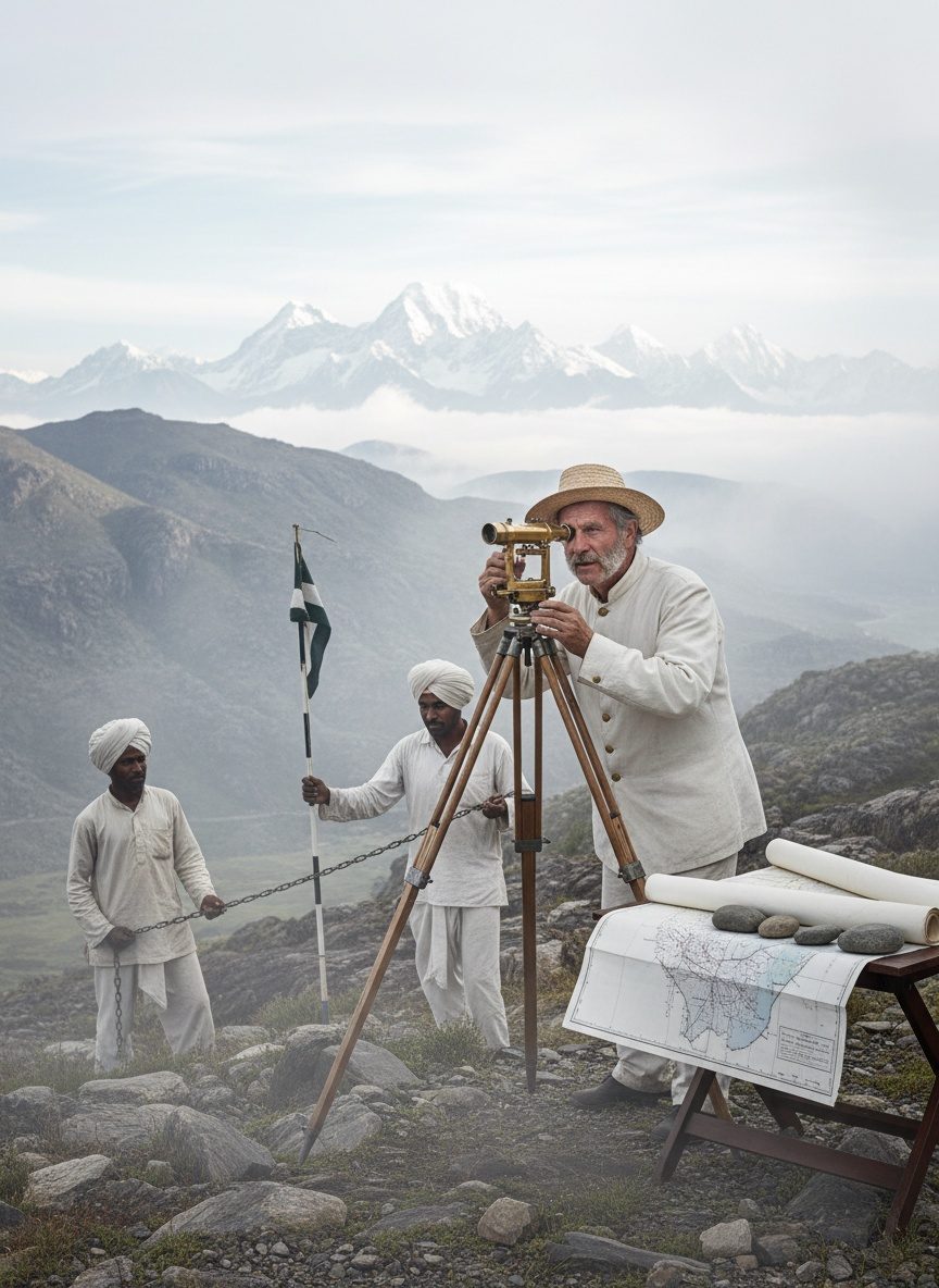 When George Everest Measured the Roof of the World in 1843