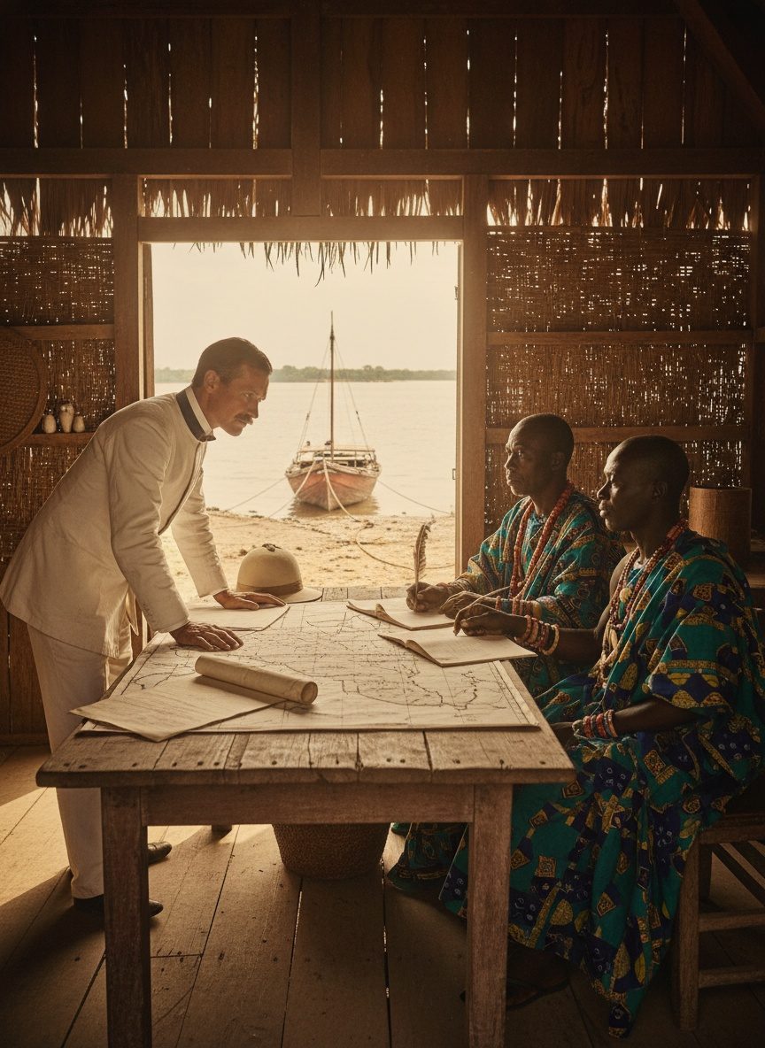 When George Taubman Goldie Met the Chiefs of the Niger, 1884