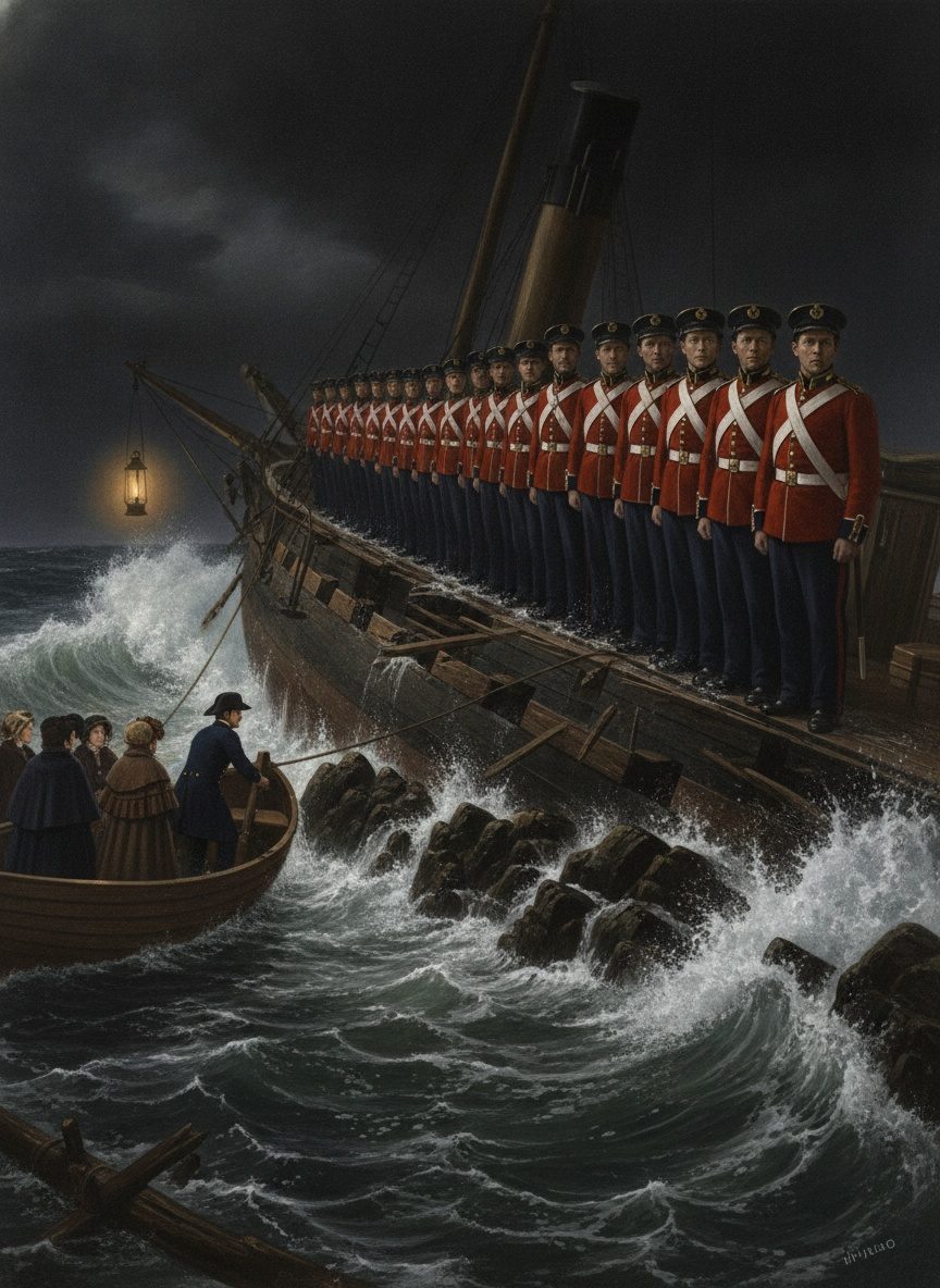 When HMS Birkenhead Stood Still and the Women Survived