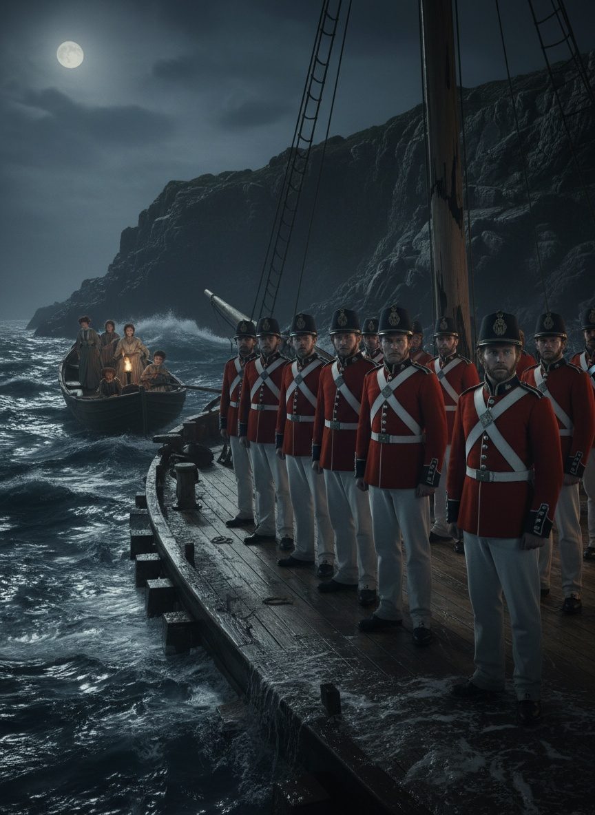 When HMS Birkenhead's Soldiers Stood Still as the Sea Rose