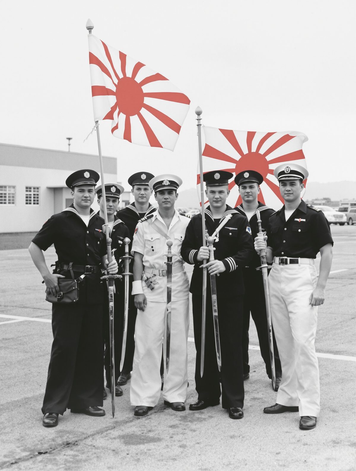 When HMS Indomitable's Crew Raised Their Trophies on Kai Tak's Tarmac
