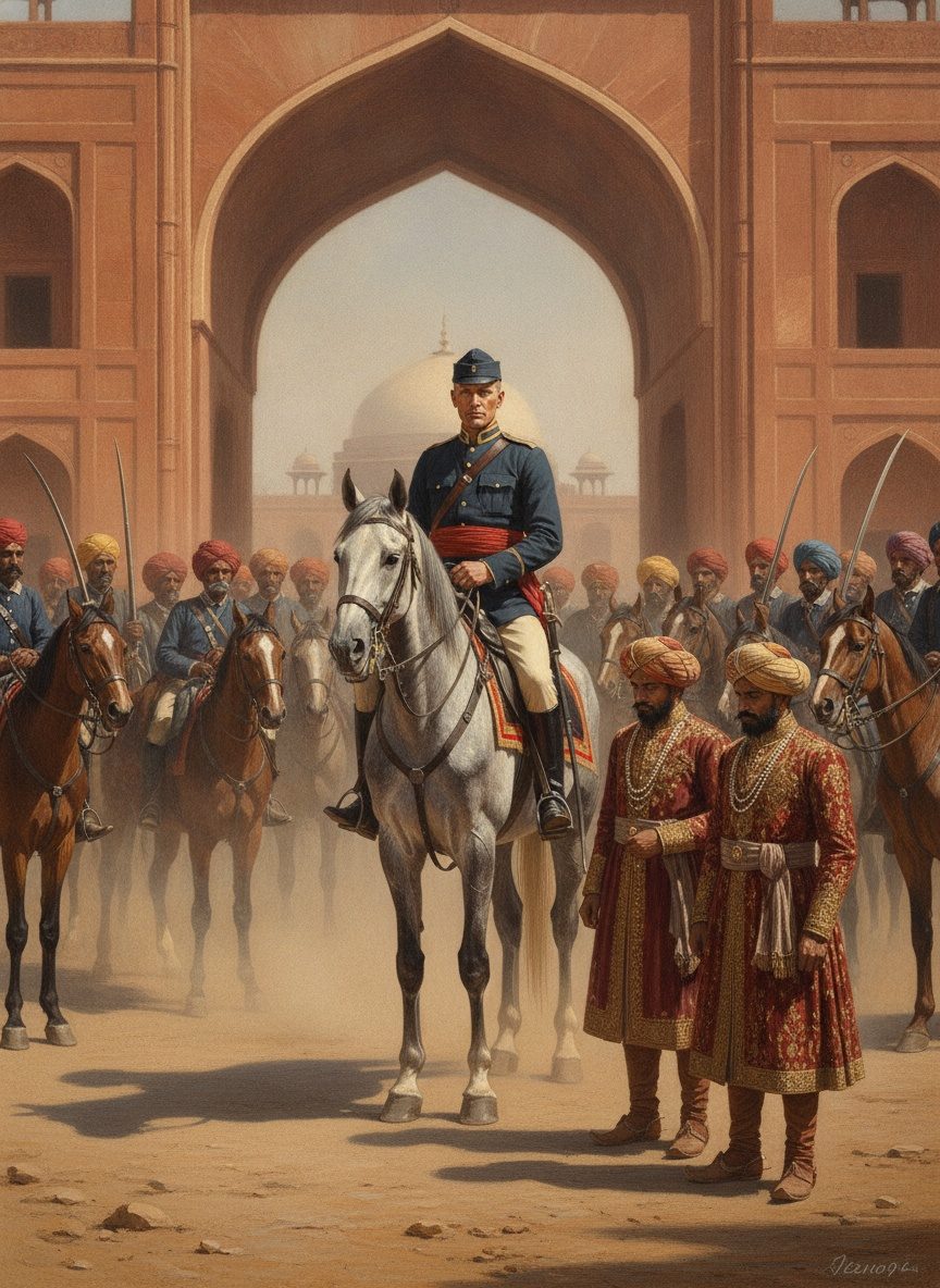 When Hodson Rode Into Delhi and Took Two Princes Alive, 1857