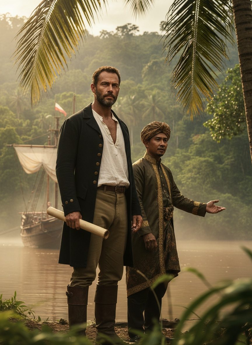When James Brooke Became the White Raja of Borneo, 1841