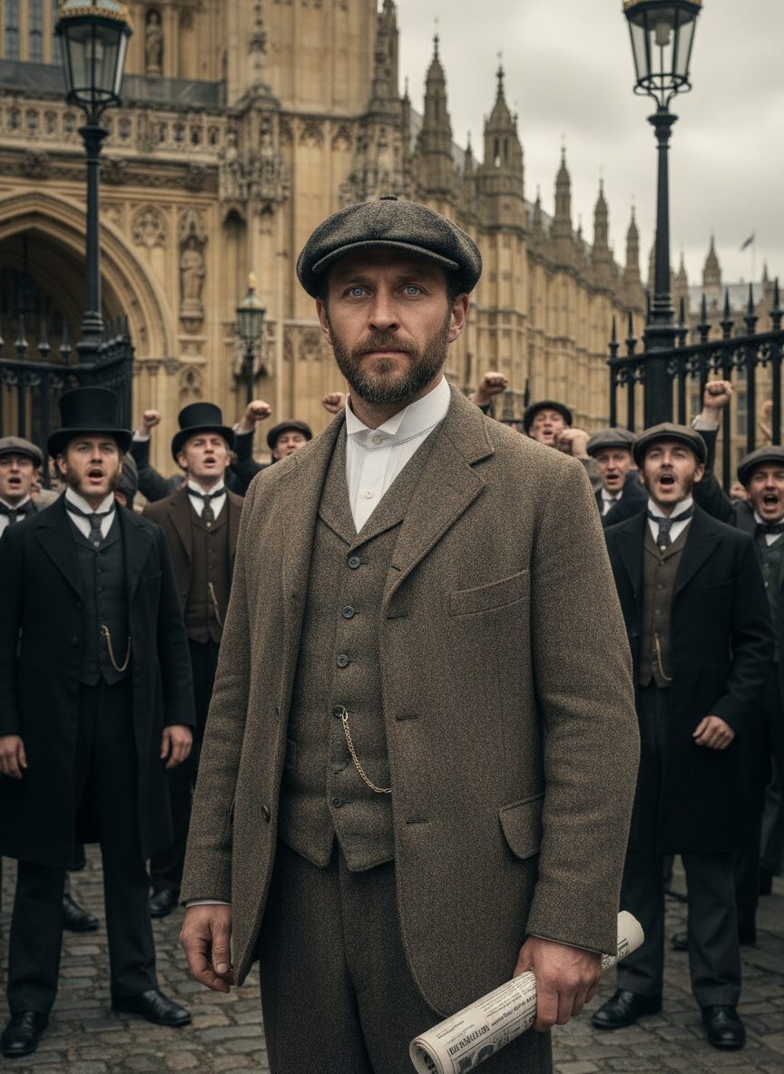 When James Keir Hardie Walked Into Parliament Bareheaded in 1892