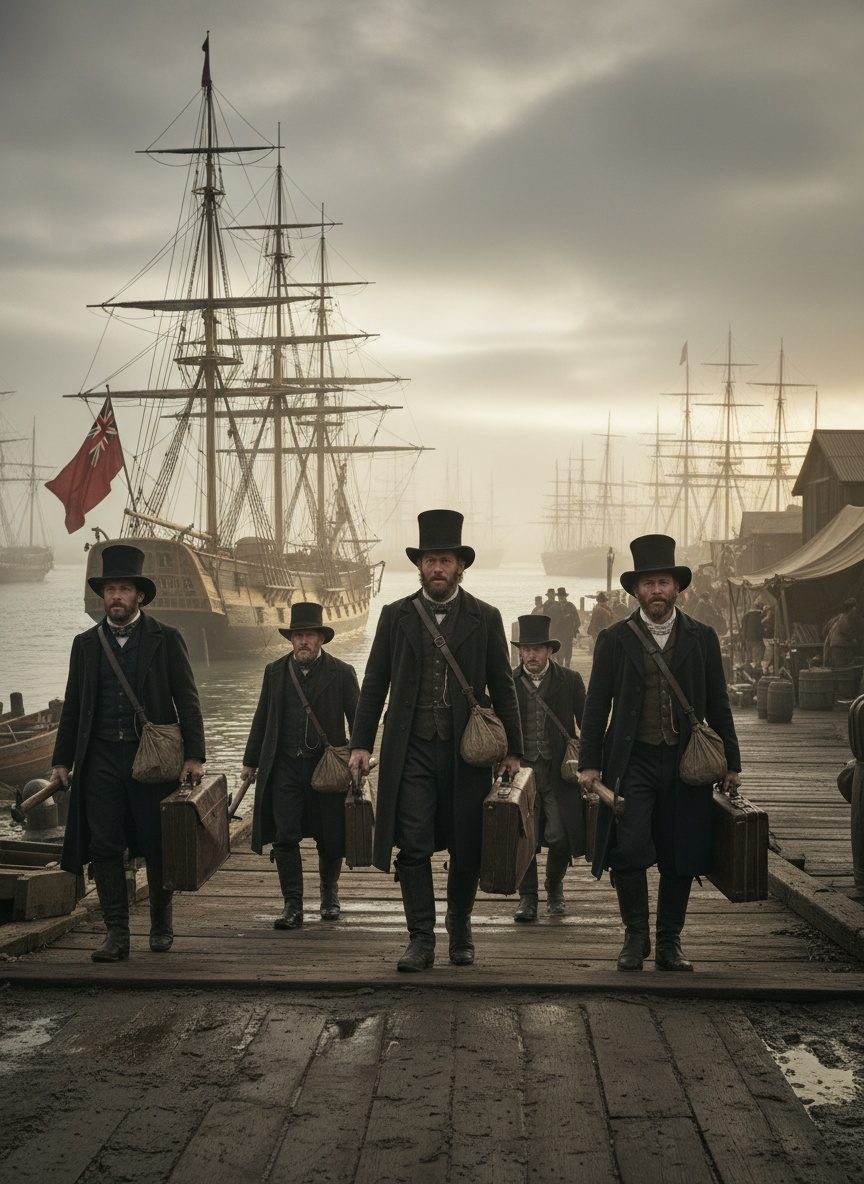 When James Marshall's Gold Sparked Britain's Rush to California