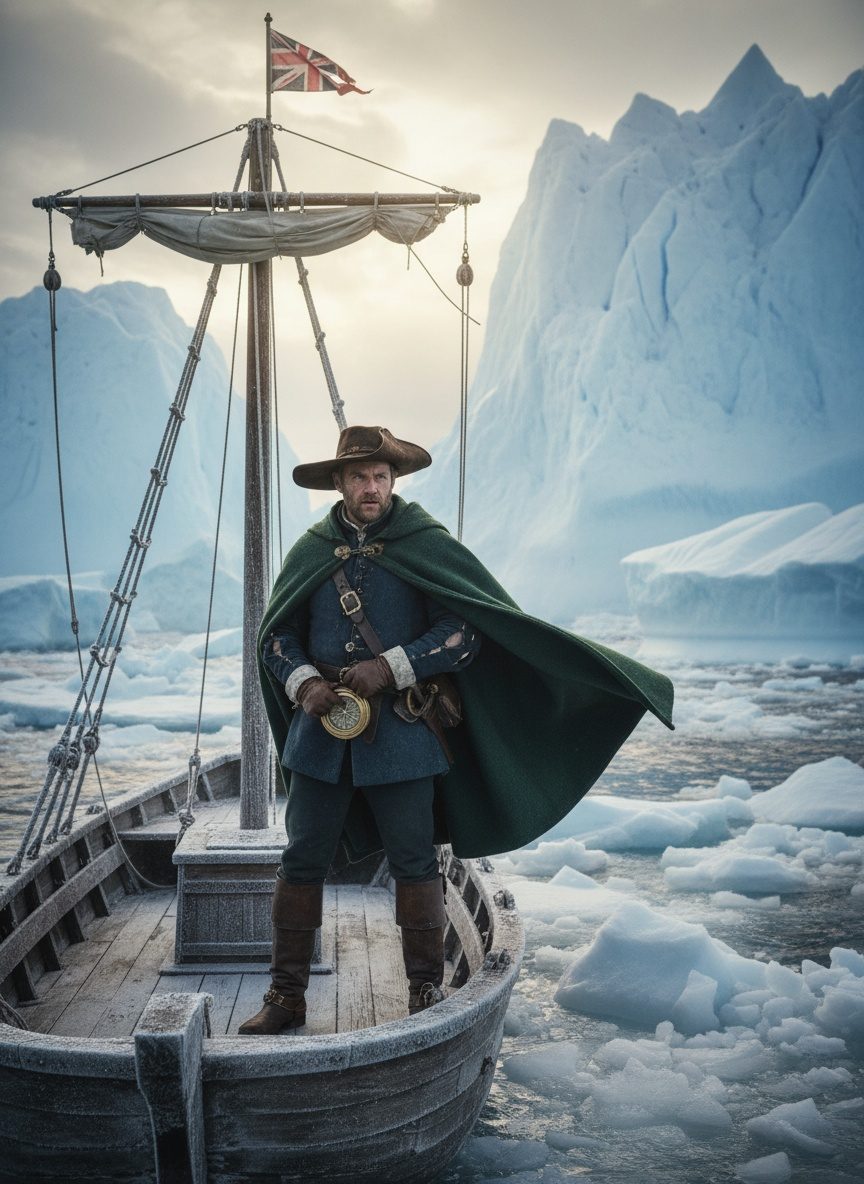 When John Davis Sailed Into the Ice to Find a New World
