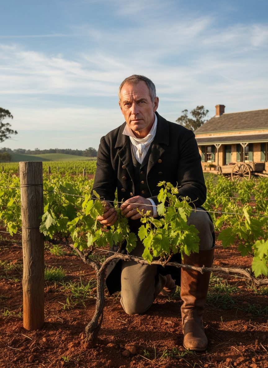 When John Macarthur's Vines First Flowered at Parramatta, 1817