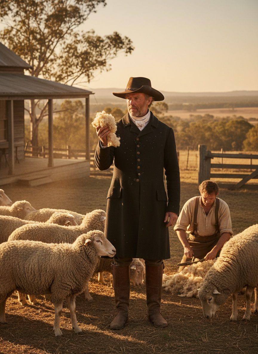 When John Macarthur's Wool Fleece Changed Australia Forever