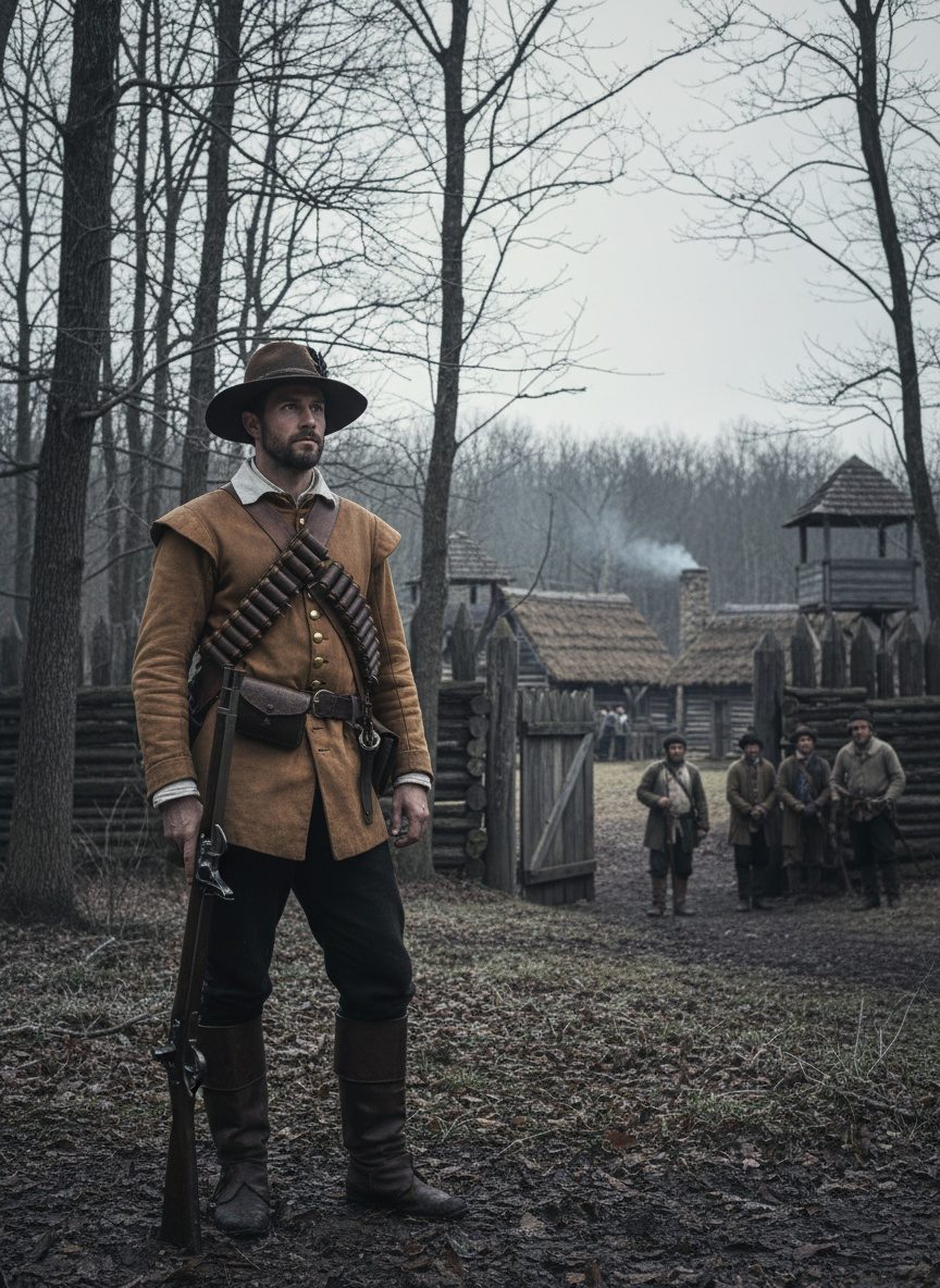 When John Smith Held Jamestown Together by Sheer Will, 1608