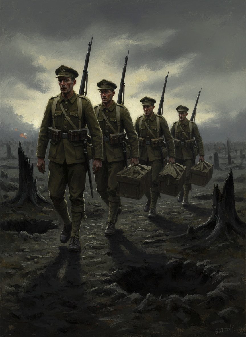 When Joseph Gray Painted the Ghost Men of Neuve Chapelle